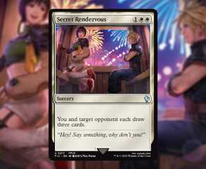 MTG's Gold Saucer Cards Suggest Tifa Is Cloud's Canon Love Interest In Final Fantasy 7 Rebirth MTG's Gold Saucer Cards Suggest Tifa Is Cloud's Canon Love Interest In Final Fantasy 7 Rebirth