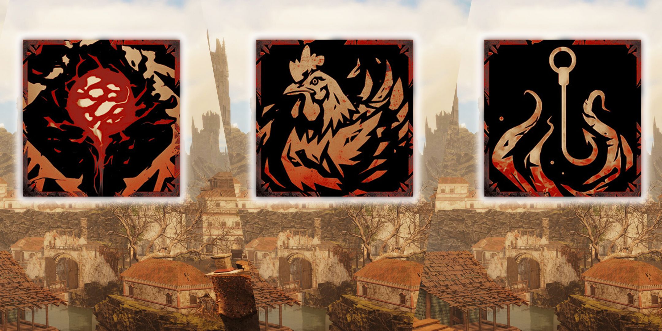 A Split Image Featuring Tainted Grail The Fall Of Avalon Achievements.