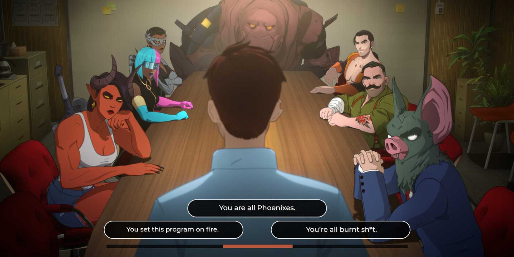 Dispatch は実際にはゲームではないため、ゲーム オブ ザ イヤーの候補に挙がる