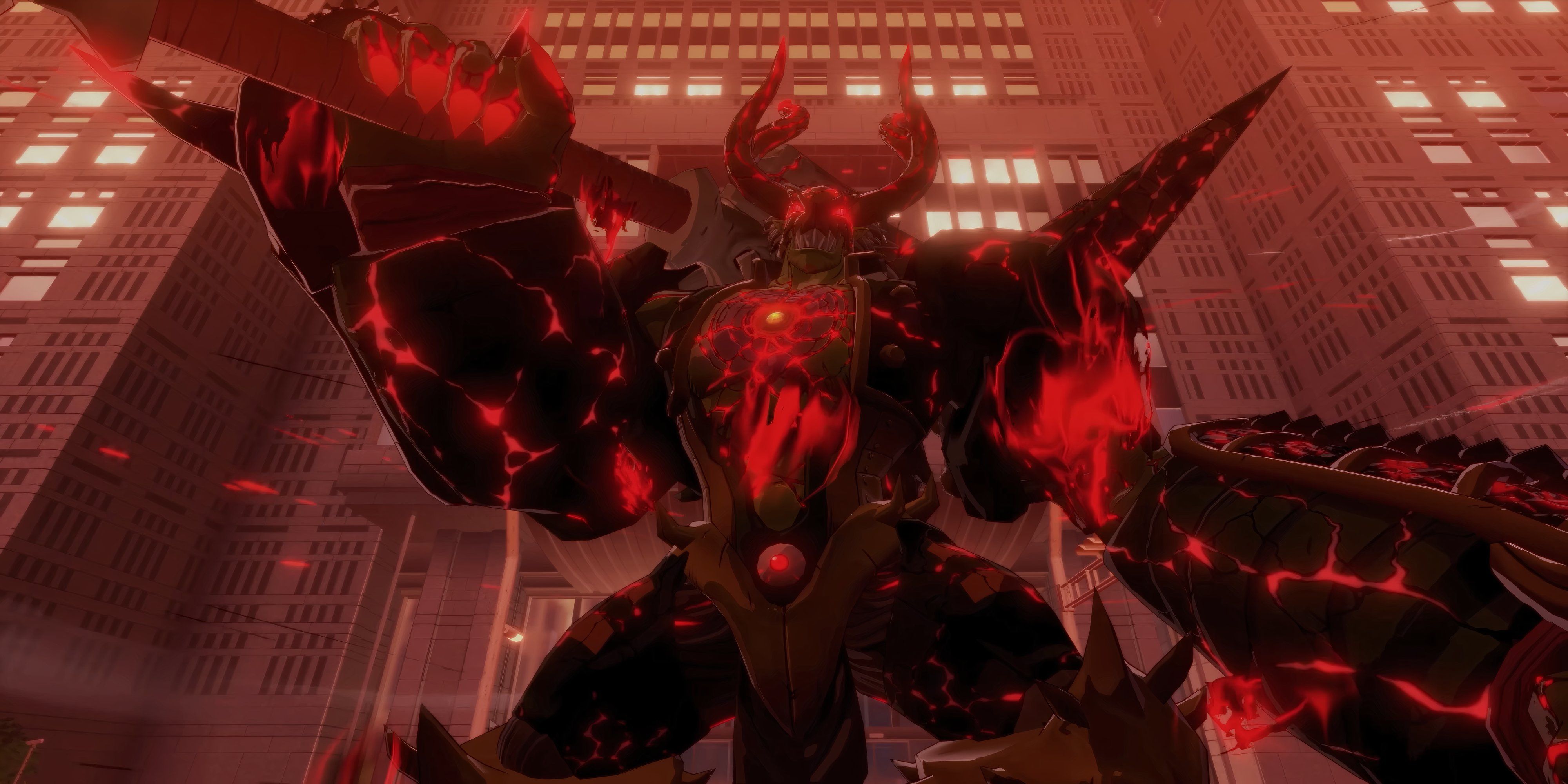 glowing red digimon in story time stranger.