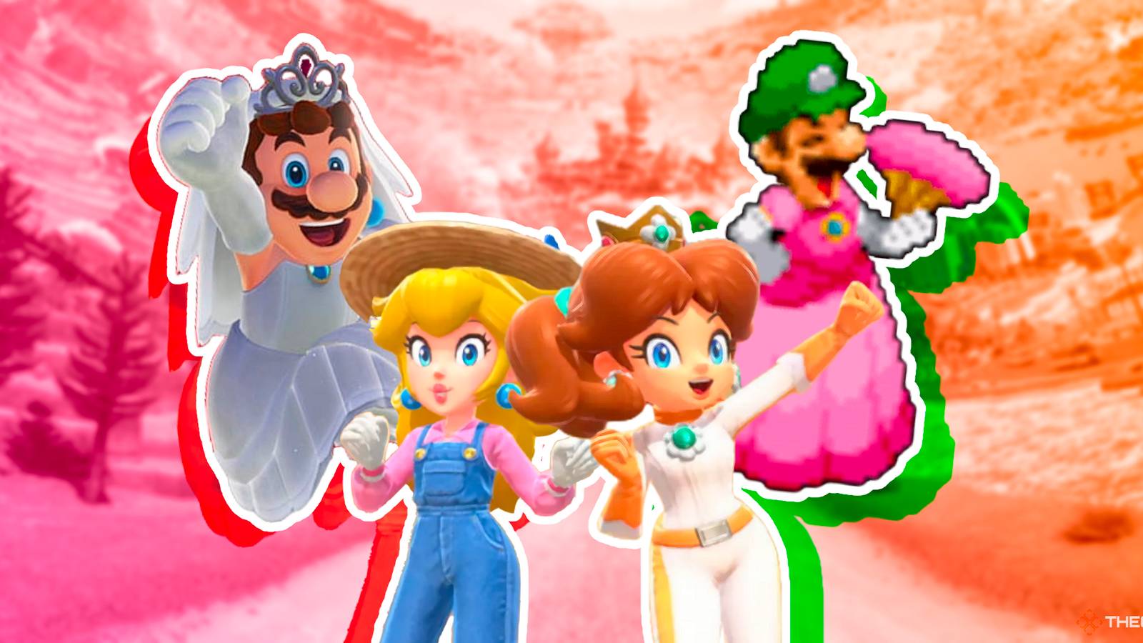 The Best Peach And Daisy Outfits For Mario And Luigi In Mario Kart World The Best Peach And Daisy Outfits For Mario And Luigi In Mario Kart World
