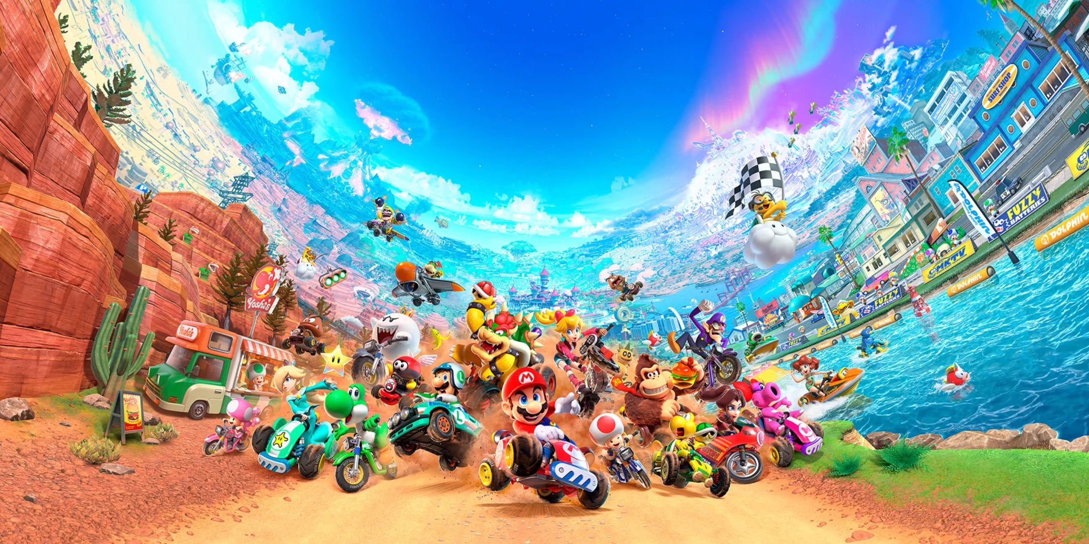 Mario Kart World Review - An Expressive New Benchmark For The Genre