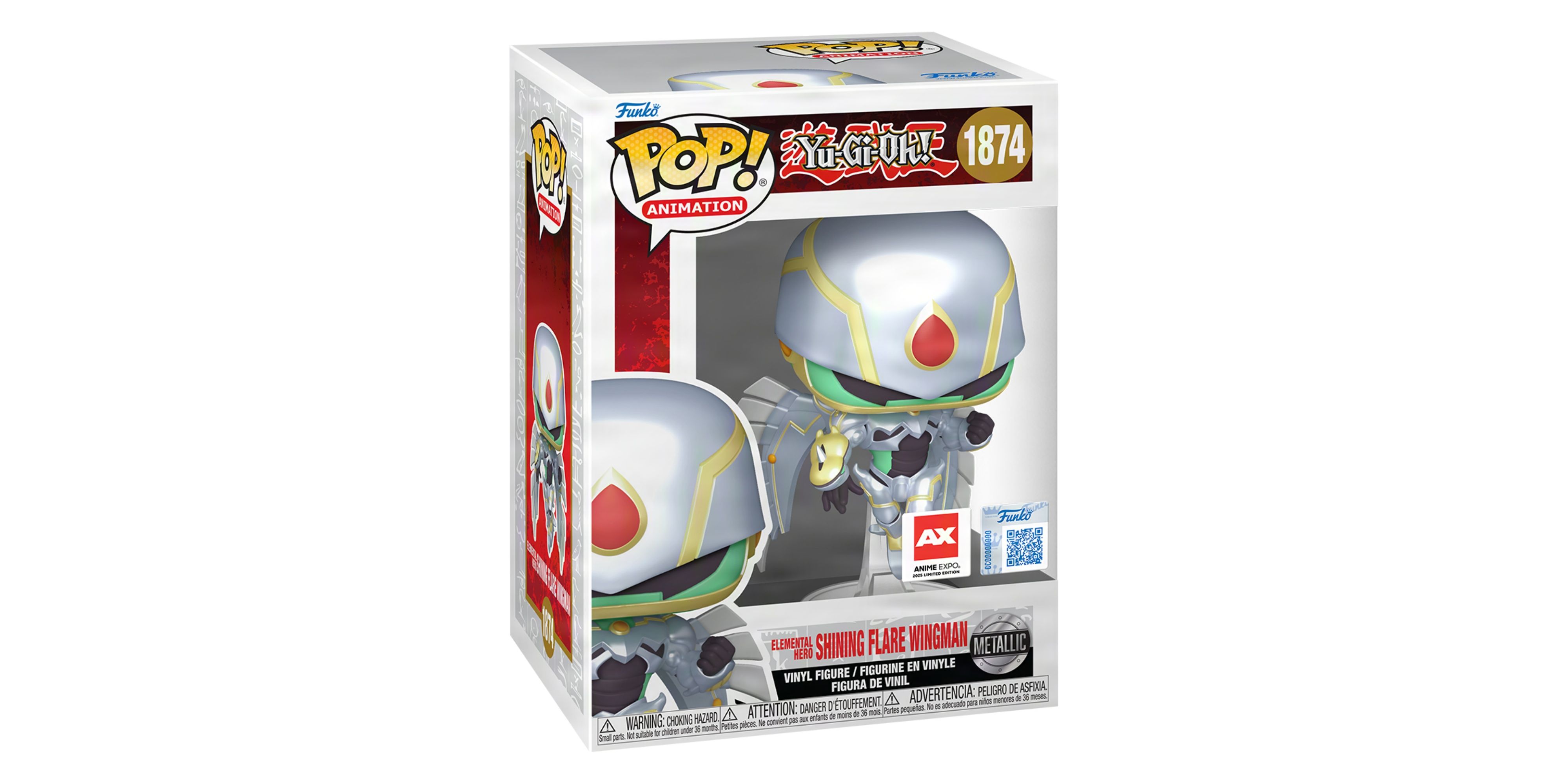 Yu-Gi-Oh's Elemental Hero Shining Flare Wingman Funko Pop
