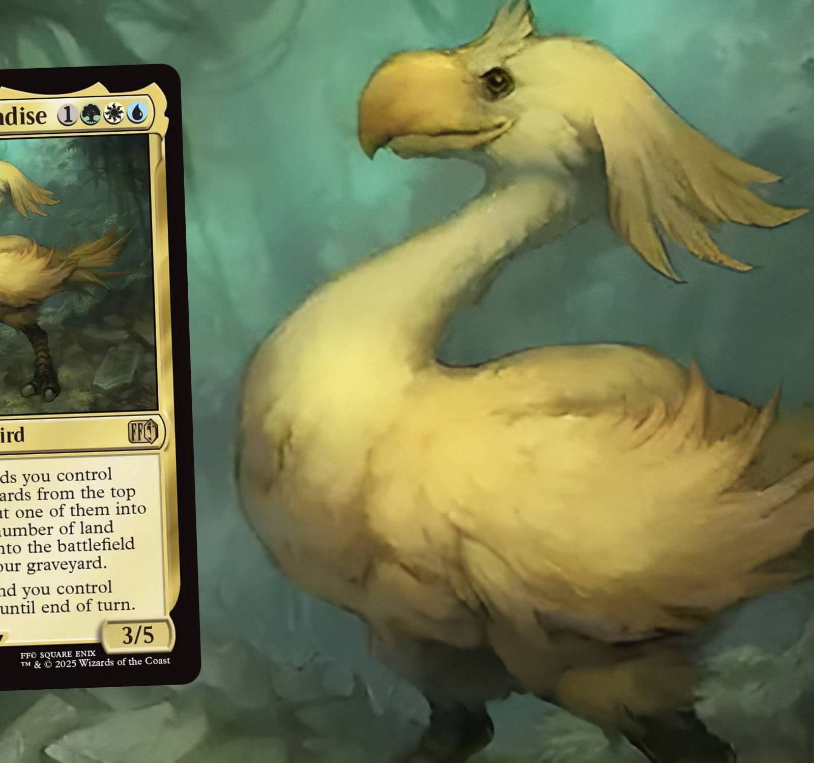 chocobo deck mtg commander The Strongest Cards From MTG's Final Fantasy Crossover Set Collecting Magic: The GatheringFINAL FANTASY: