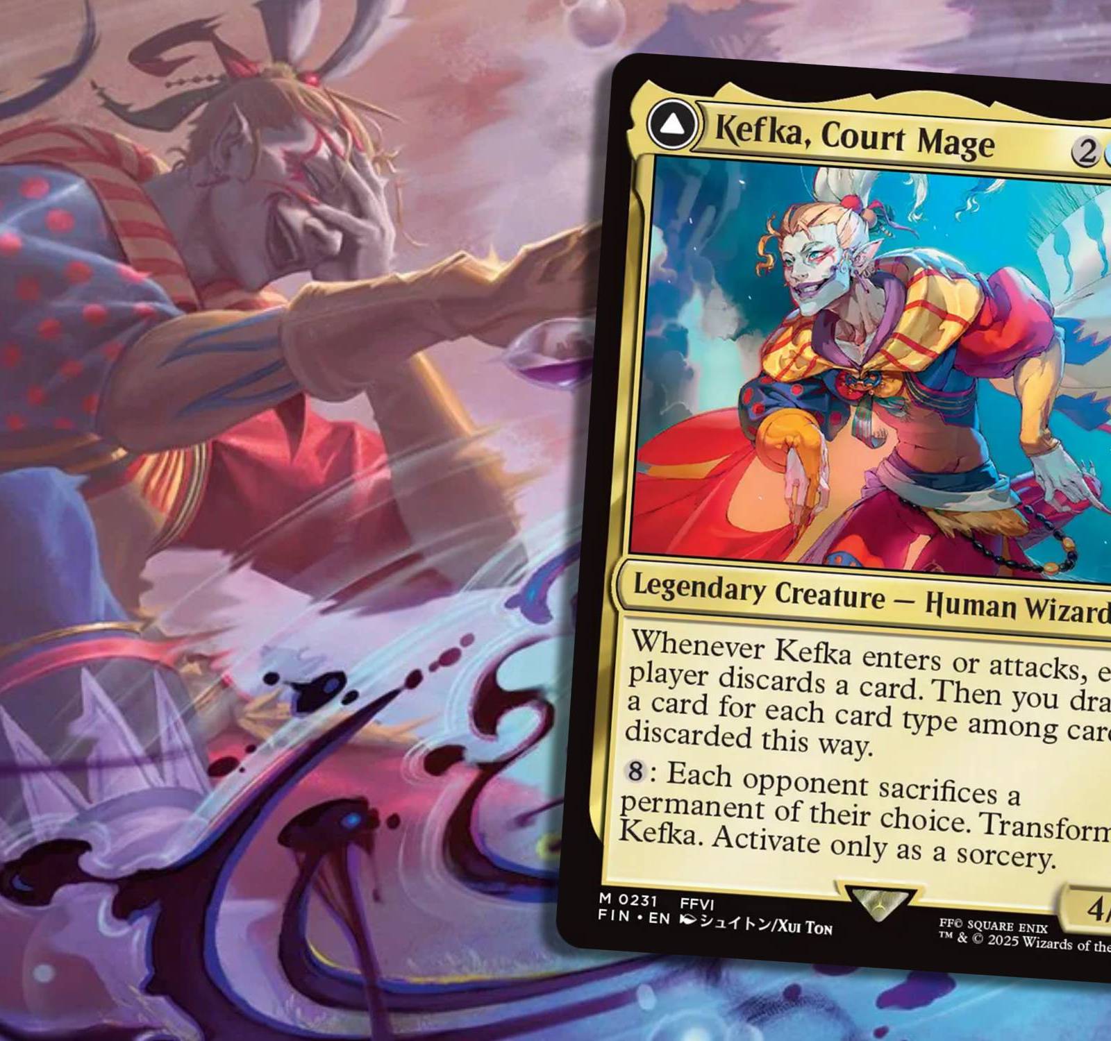 How To Build And Play A Kefka, Court Mage Commander Deck In MTG