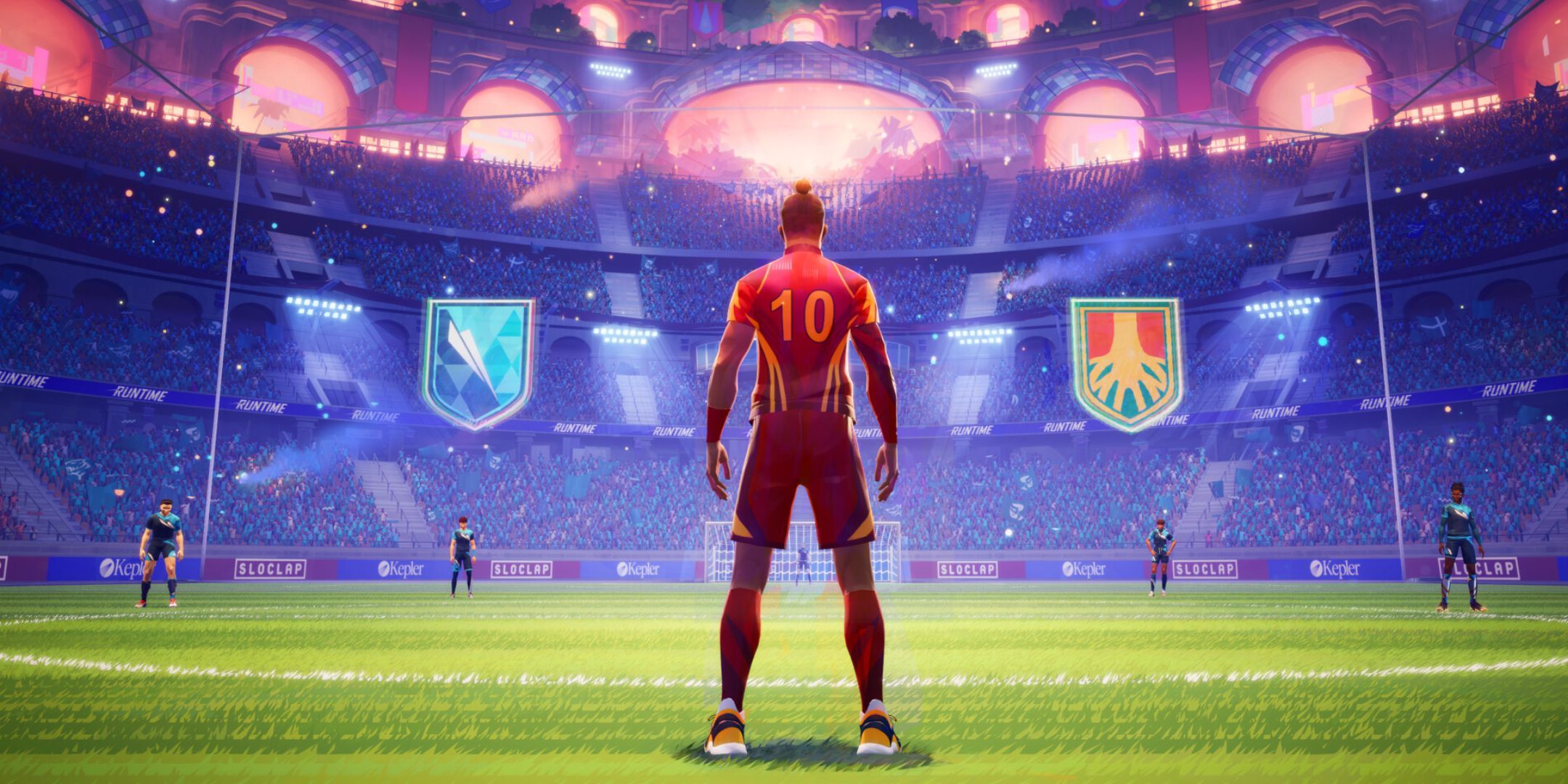 Rematch Tip Off Player Standing Back To Camera