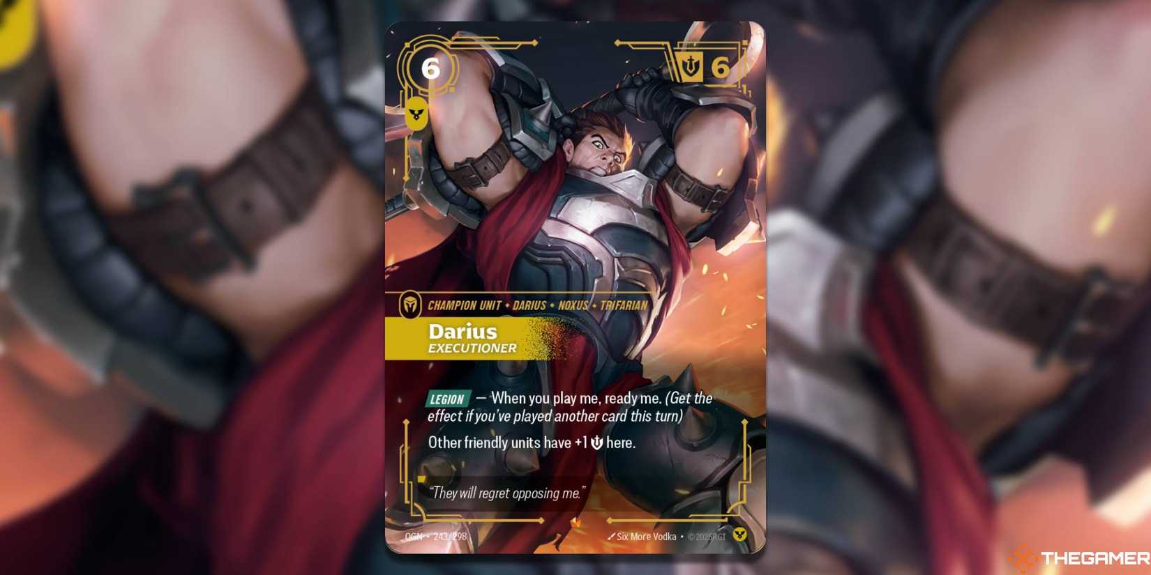 Exclusive: God-King Darius Is Coming To Riftbound: Origins (Card Reveal) Exclusive: God-King Darius Is Coming To Riftbound: Origins (Card Reveal)