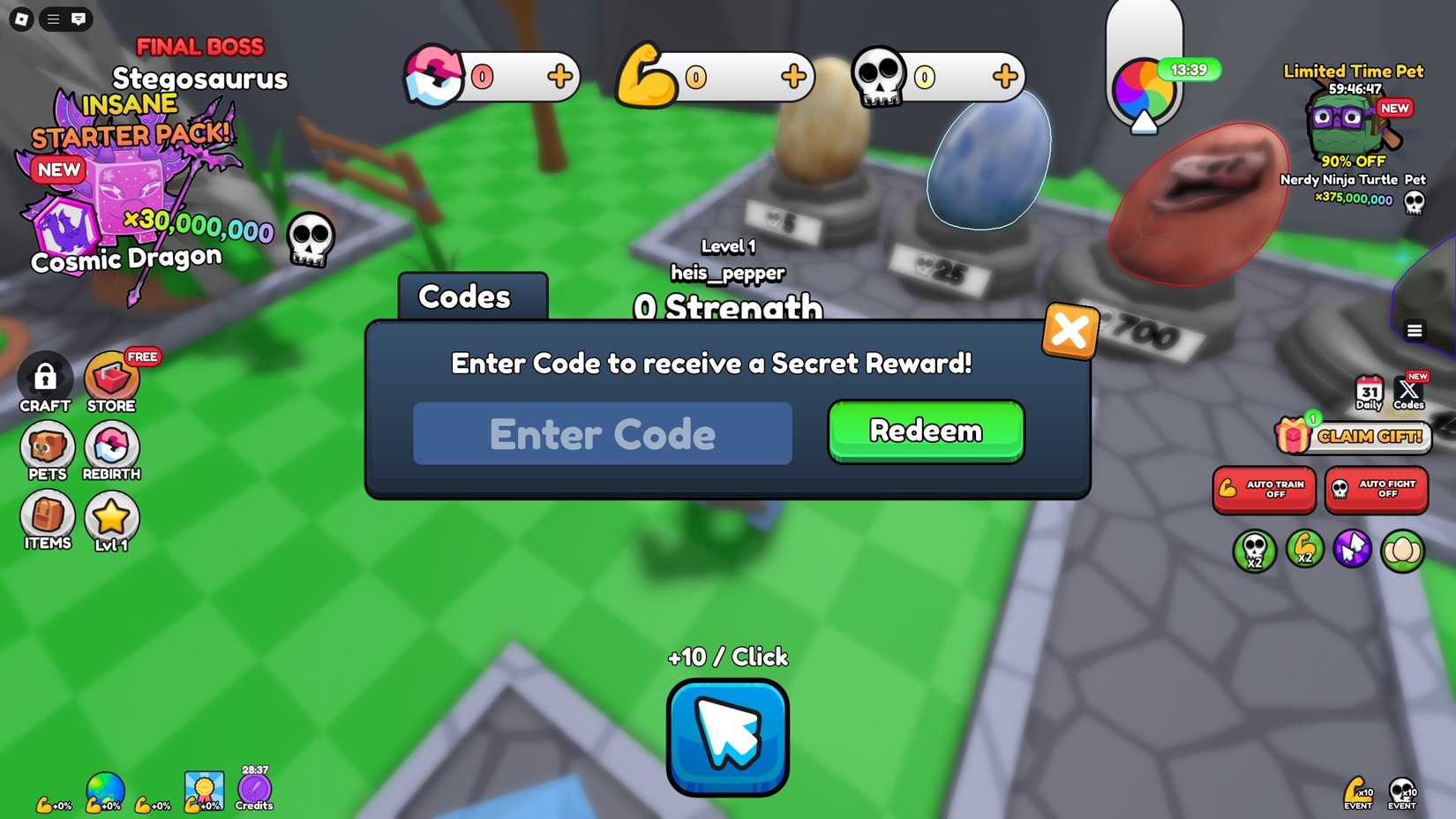 Kill A Creature Codes - Roblox