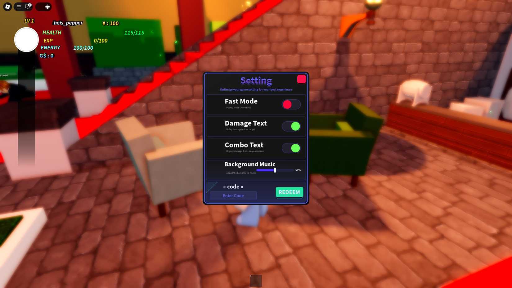 Universal Piece Codes - Roblox