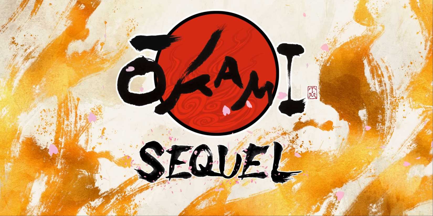 The title reveals the screen for the Okami sequel at the end of the reveal trailer.