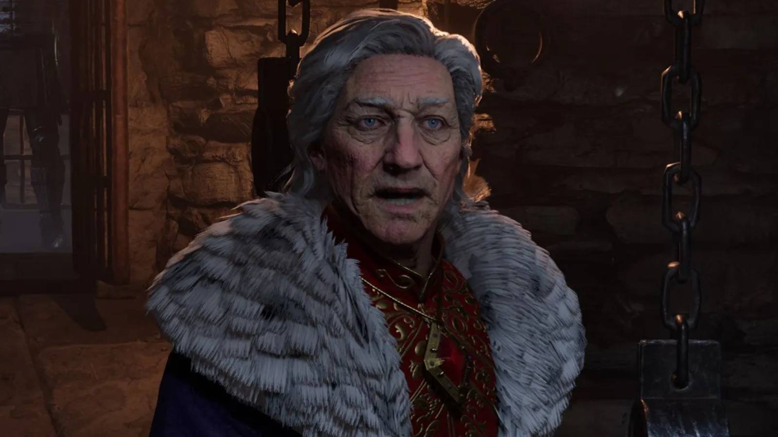 Uriel Septim Looking Confused Oblivion Remastered.