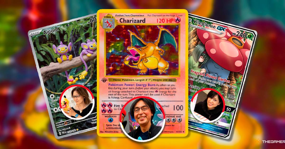 Pokemon TCG Illustrators With The Most Cards Drawn