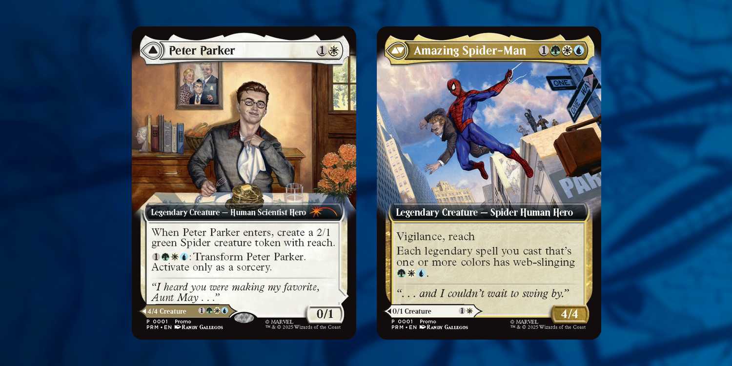 MTG Reveals Even More Spider-Man Universes Beyond Cards At SDCC MTG Reveals Even More Spider-Man Universes Beyond Cards At SDCC