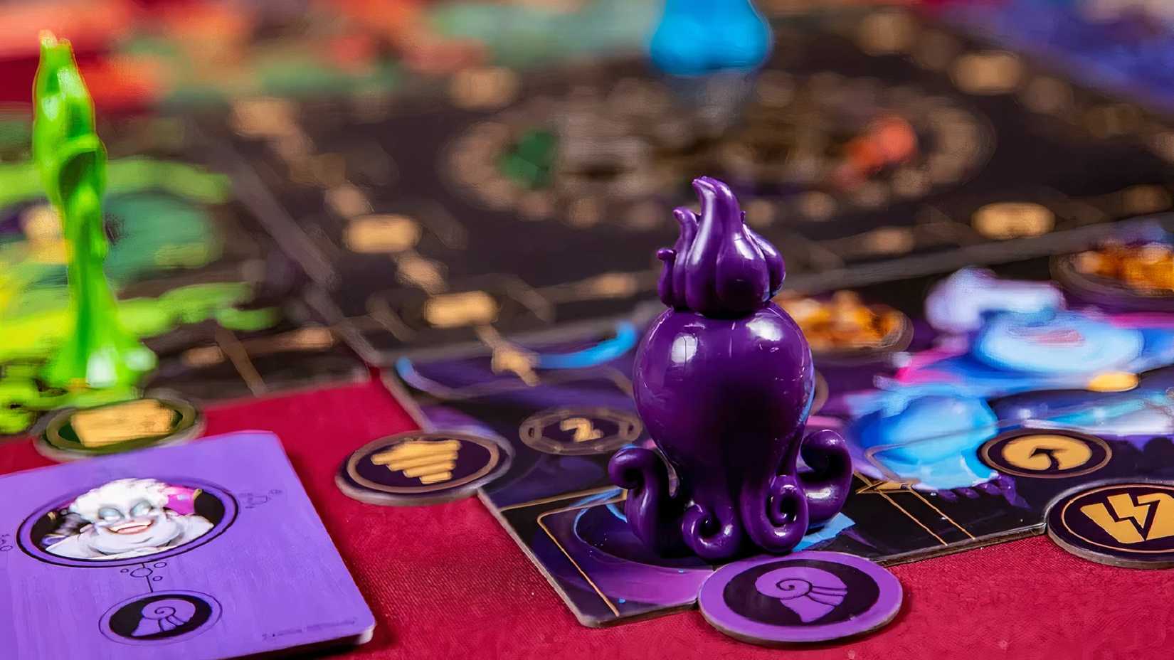 Disney Villainous Unstoppable close up.