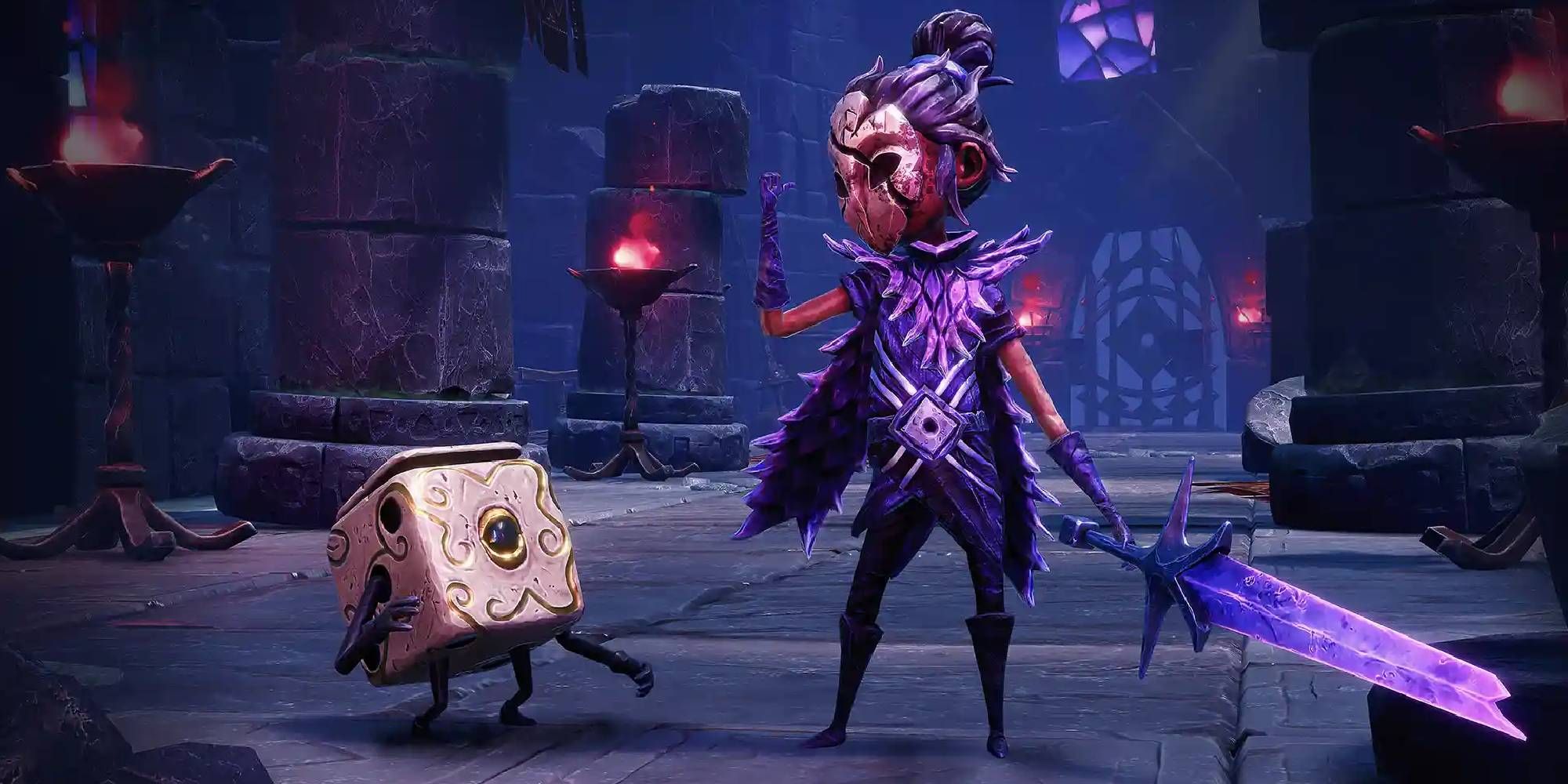 Lost In Random The Eternal Die Protagonist With Her Side Kick Die.