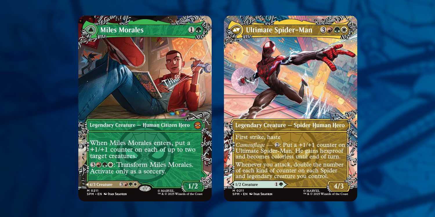 scarlet spider mtg card Spider-Man: Spider, Kaine put a +1/+1 counter on him Marvel's Spider-Man Foil: Scarlet Spider,