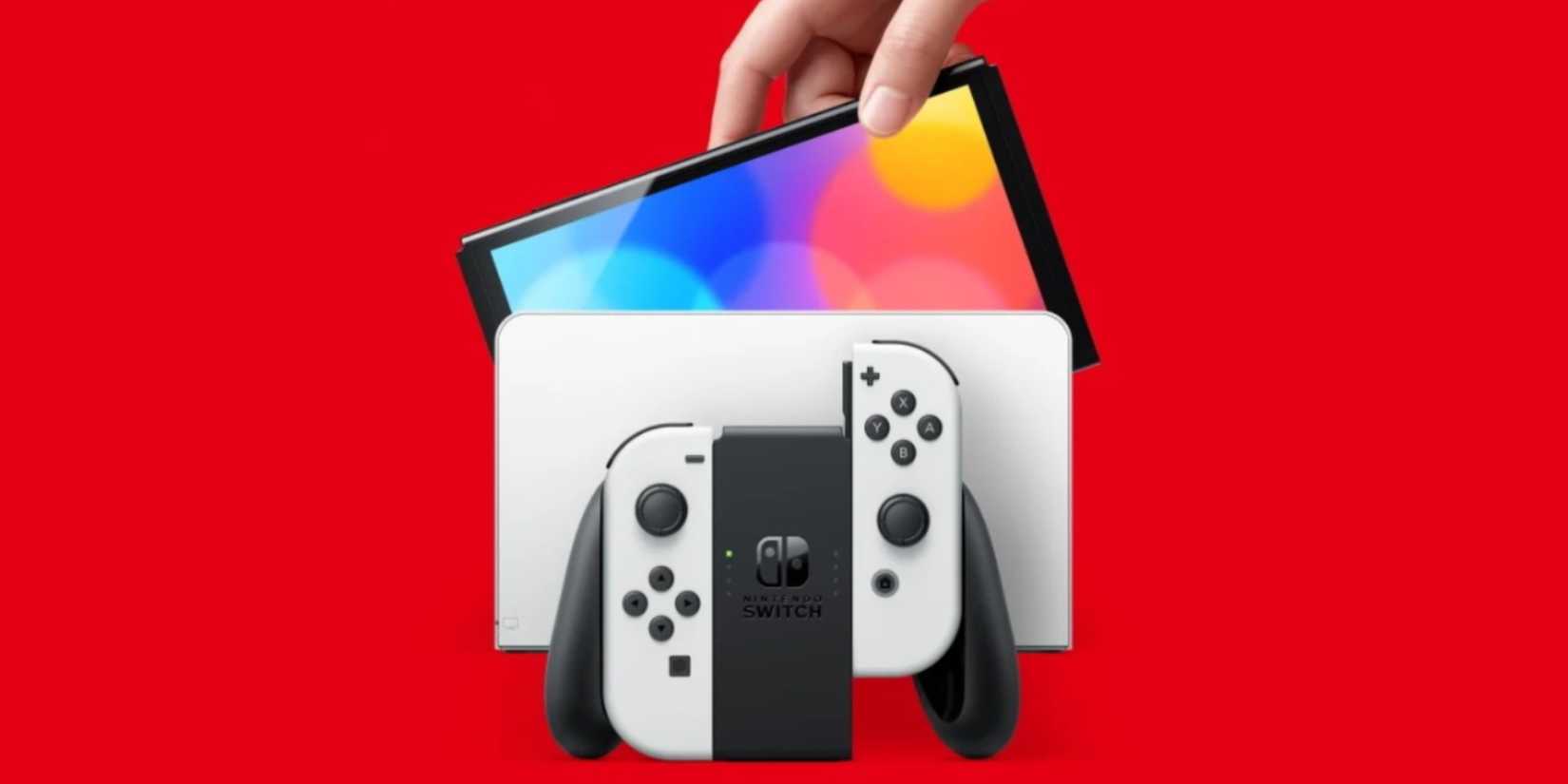Someone lifting the screen from the old Switch dock.