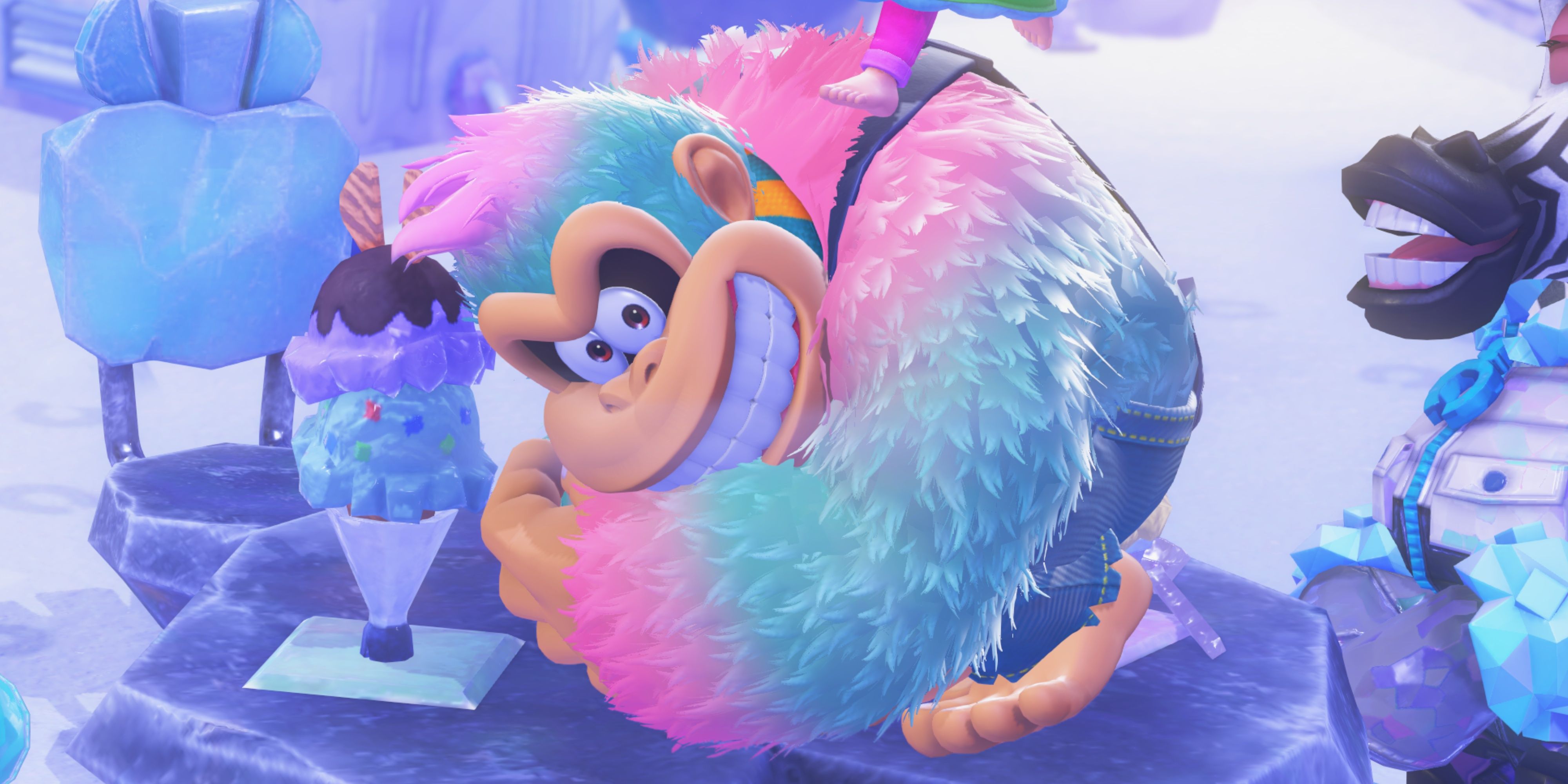 Donkey Kong Bananza screenshots show how empty it looked on
