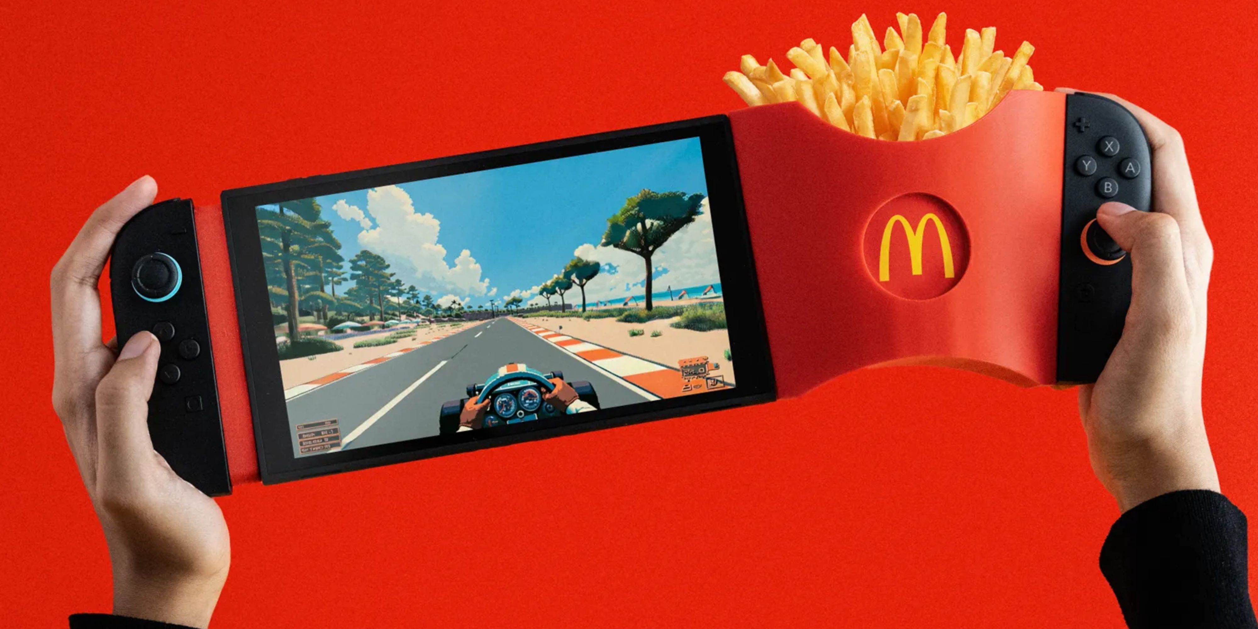 McDonald's Switch 2 accessory connects to your Joy-Con and holds