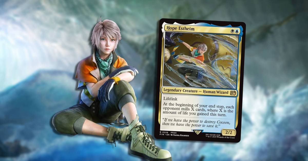 mtg final fantasy hope estheim Magic The Gathering - Universes Beyond - Hope Estheim Final Fantasy