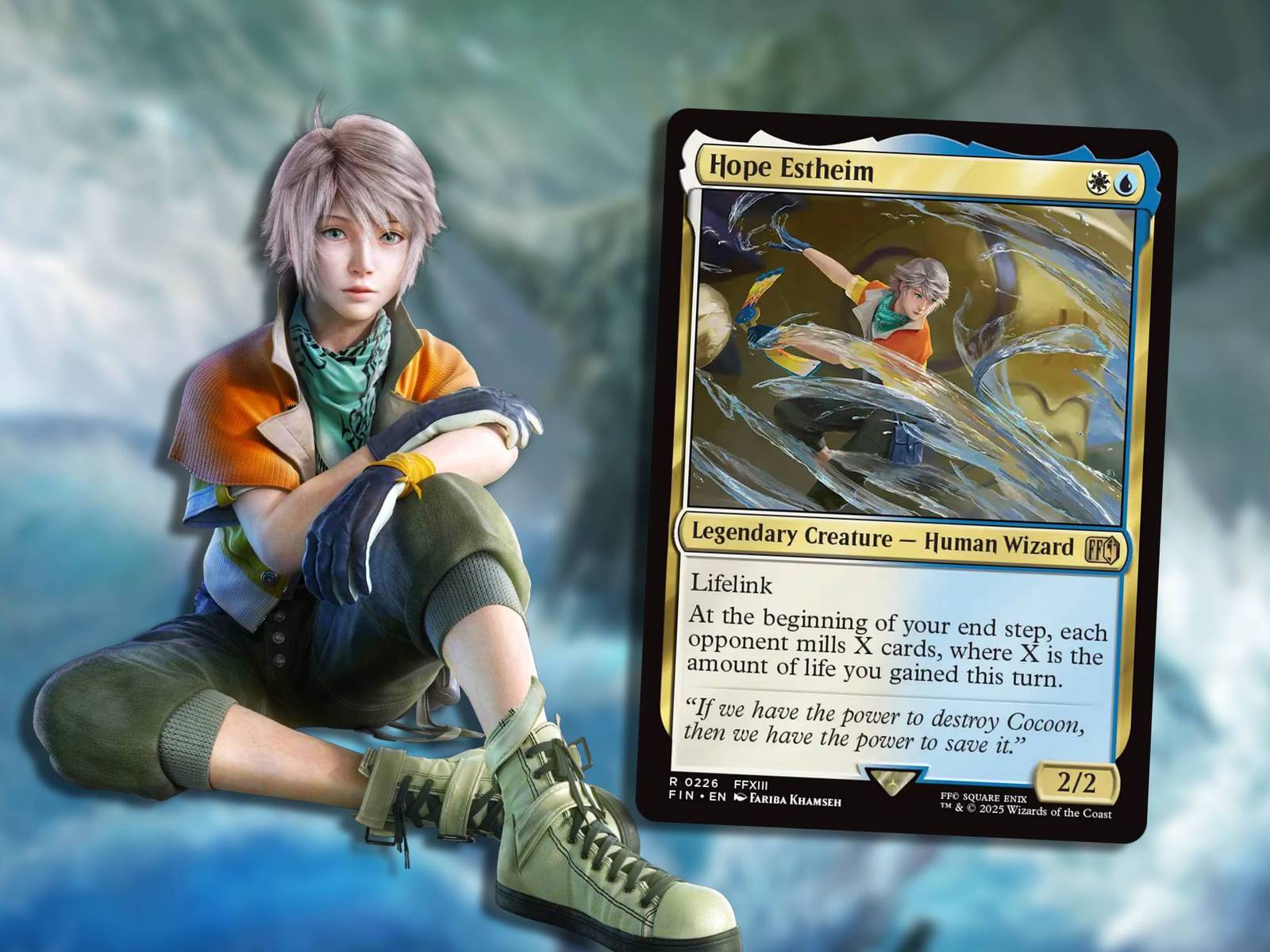 How To Build A Final Fantasy Hope Estheim Commander Deck In MTG How To Build A Final Fantasy Hope Estheim Commander Deck In MTG