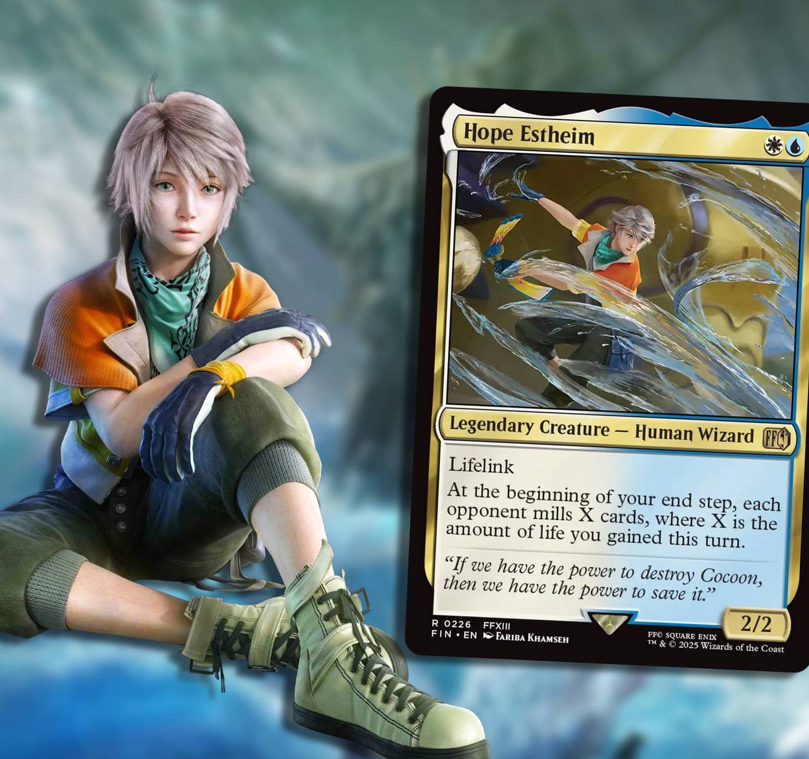 How To Build A Final Fantasy Hope Estheim Commander Deck In MTG How To Build A Final Fantasy Hope Estheim Commander Deck In MTG