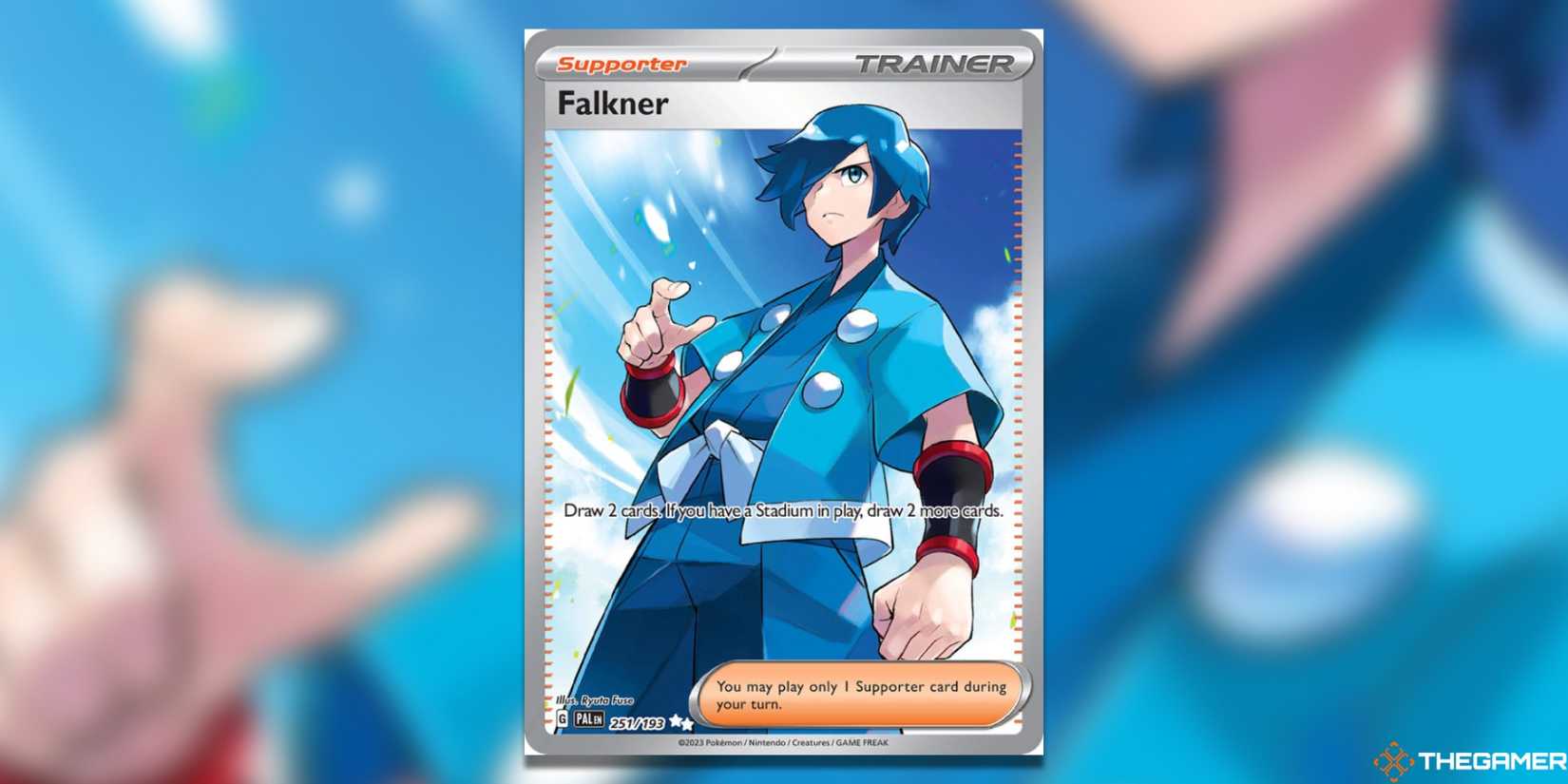 falkner pokemon card price Pokemon TCG Card Falkner Paldea Evolved 251/193 Full Art Trainer Ultra Rare NM