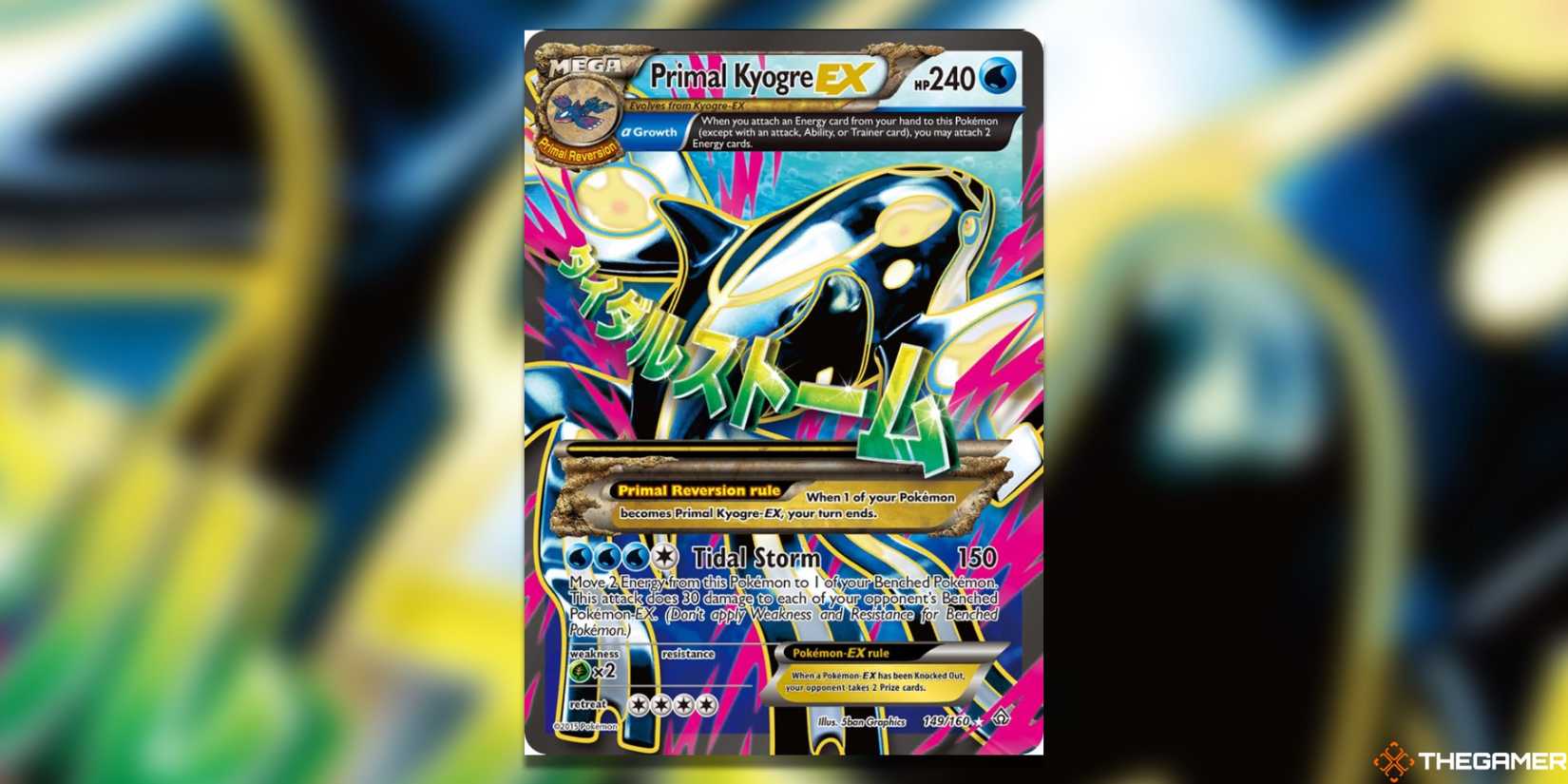 pokemon card primal kyogre ex full art CGC 8.5 (Graded Card) Water Water PrimetimePokemon's Blog: Primal Kyogre EX