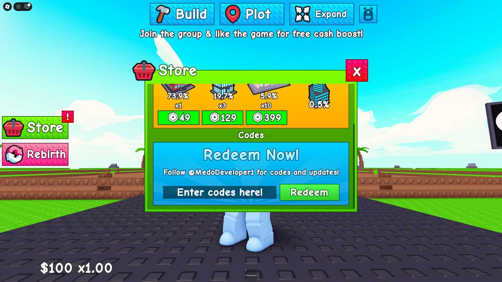 City Code Game Grow A City Codes - Roblox