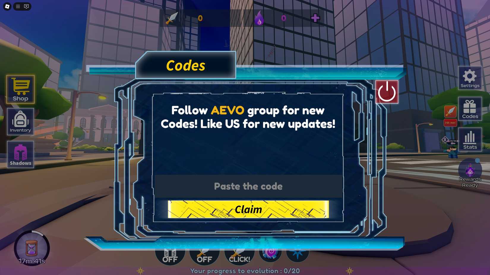 Anime Evolution Codes - Roblox