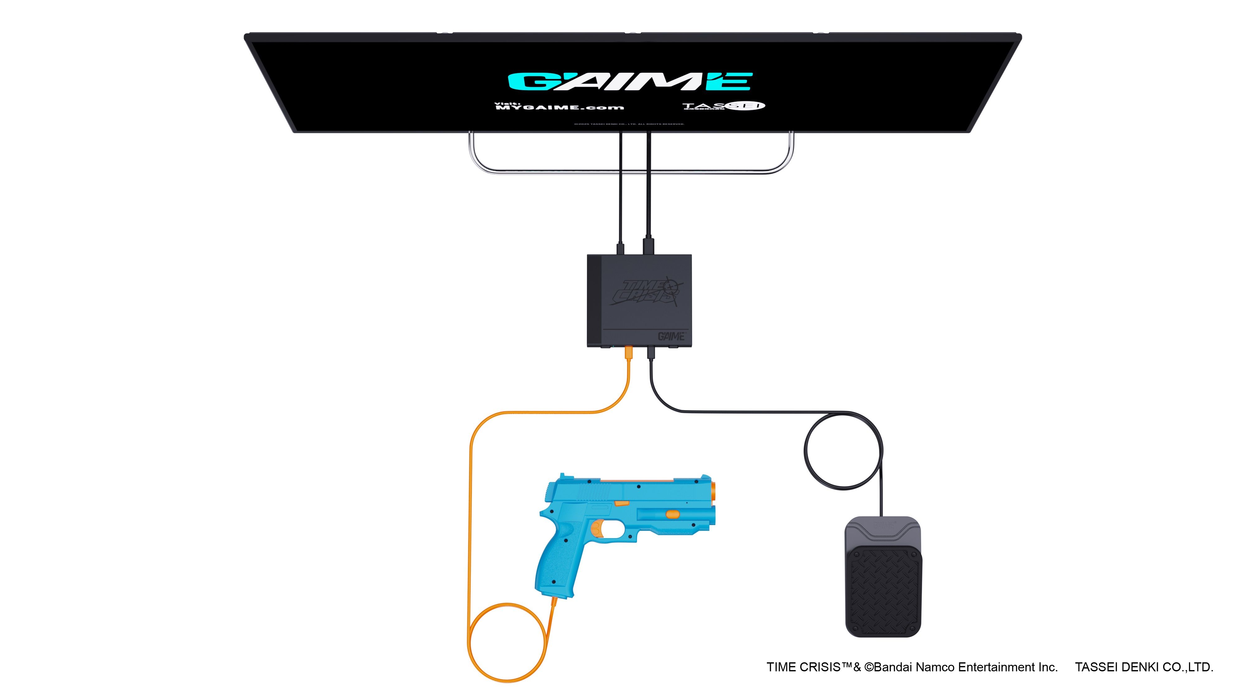 G'aim'e's Plug & Play Time Crisis Gun Smashing Over 14 Times Its