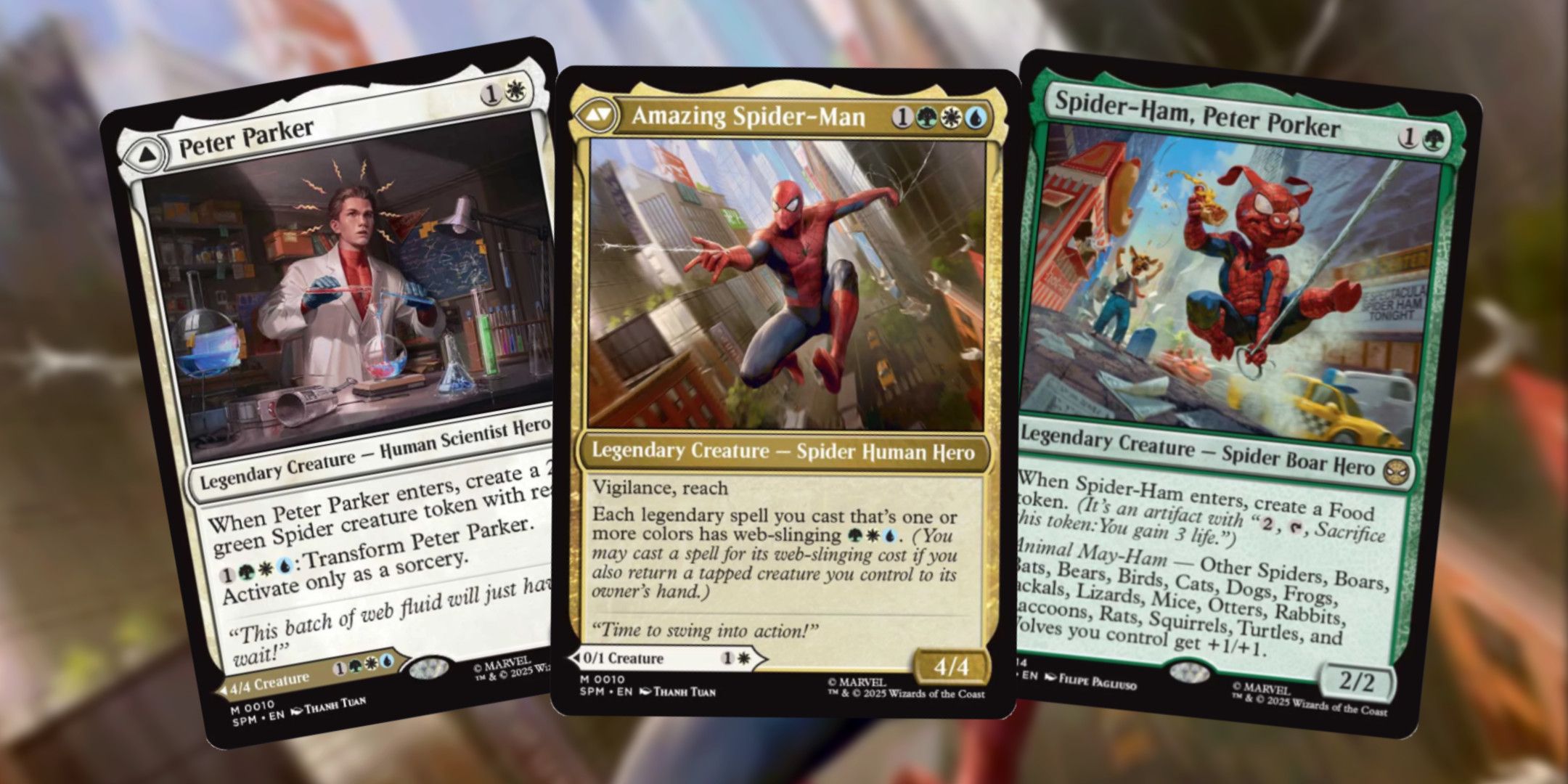 MTG Reveals First Six Cards Coming In Spider-Man's Universes Beyond  Crossover