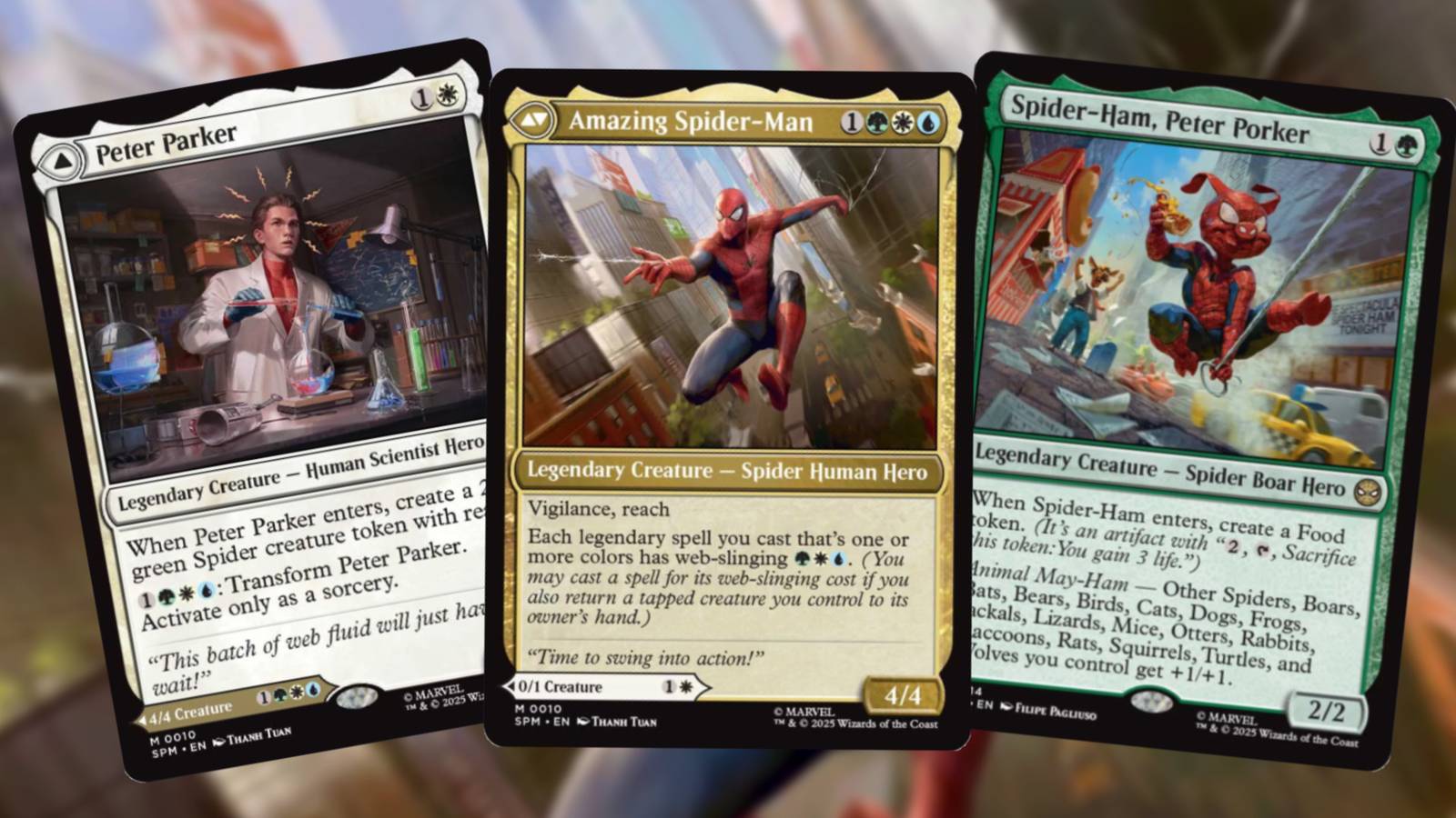MTG Reveals First Six Cards Coming In Spider-Man's Universes Beyond  Crossover