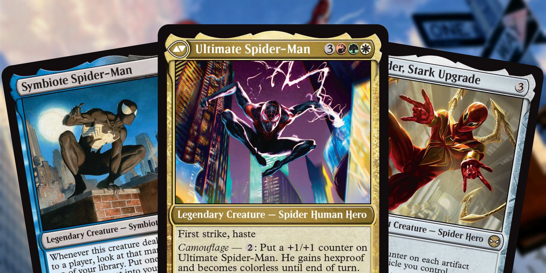 MTG Reveals Even More Spider-Man Universes Beyond Cards At SDCC