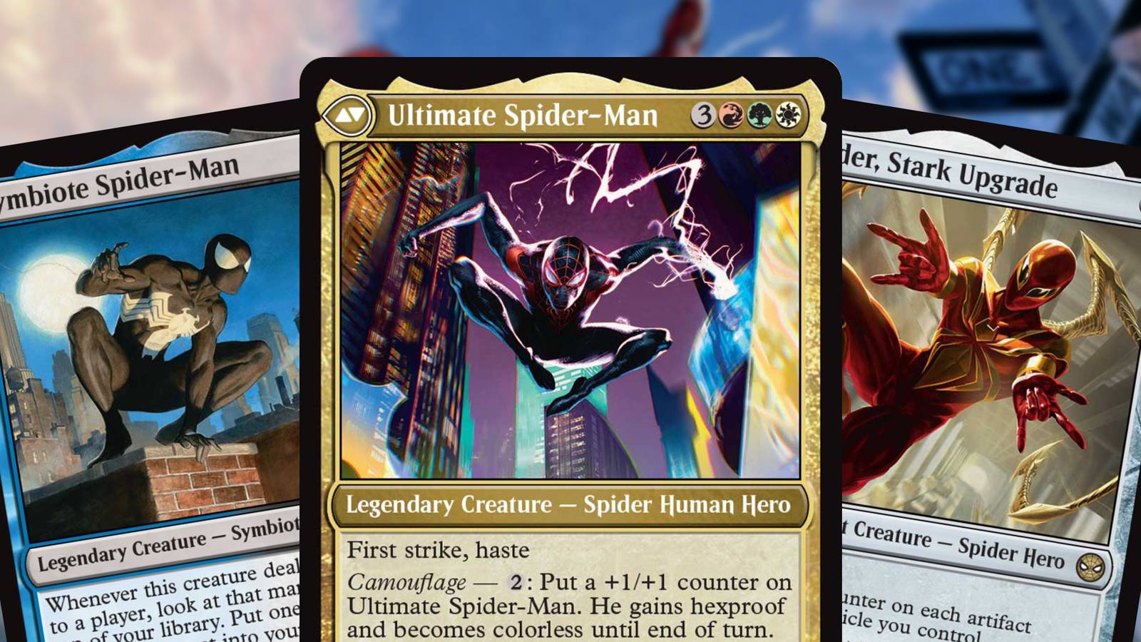 MTG Reveals Even More Spider-Man Universes Beyond Cards At SDCC