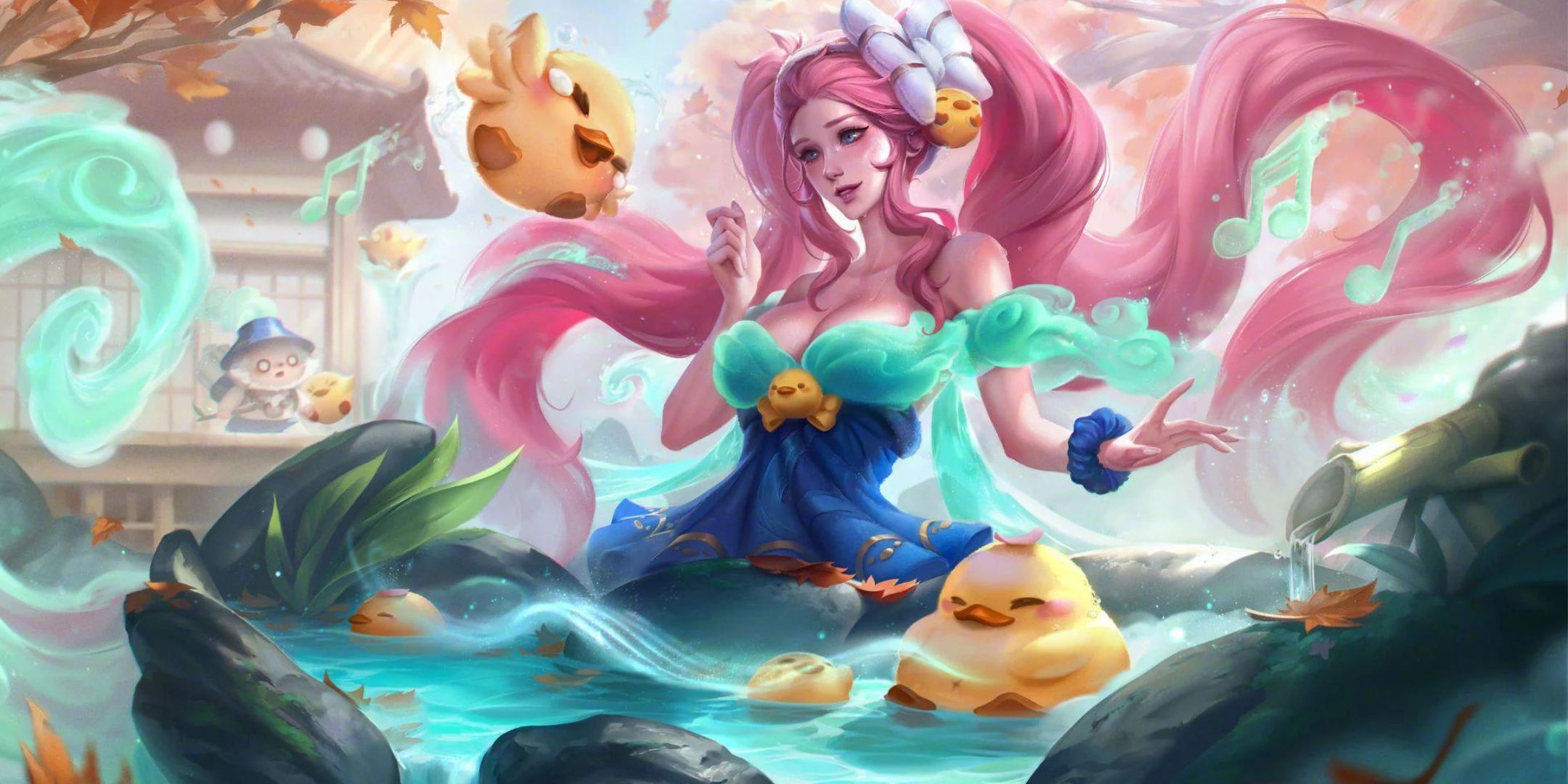 League of Legends Spirit Blossom Springs Sona