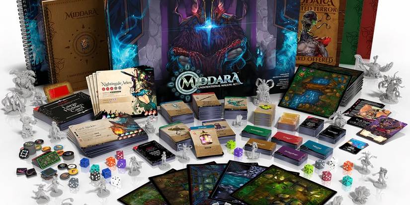 Middlera board games have been placed to show all sculptures.