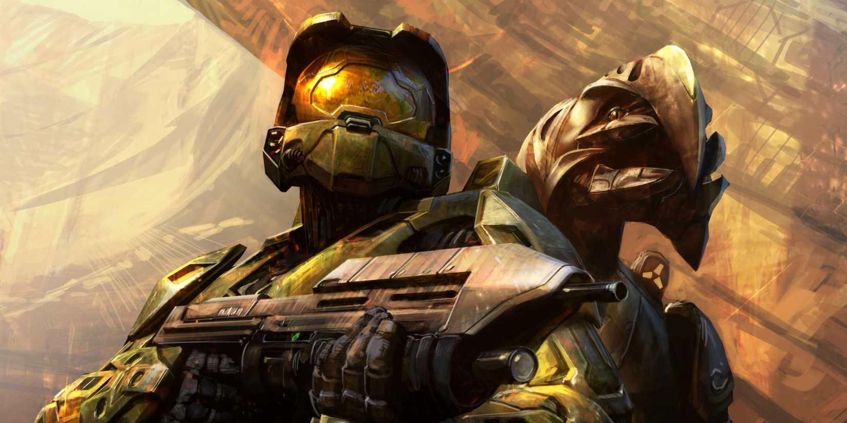 Hello 3 - Master Chief and Mustic key art