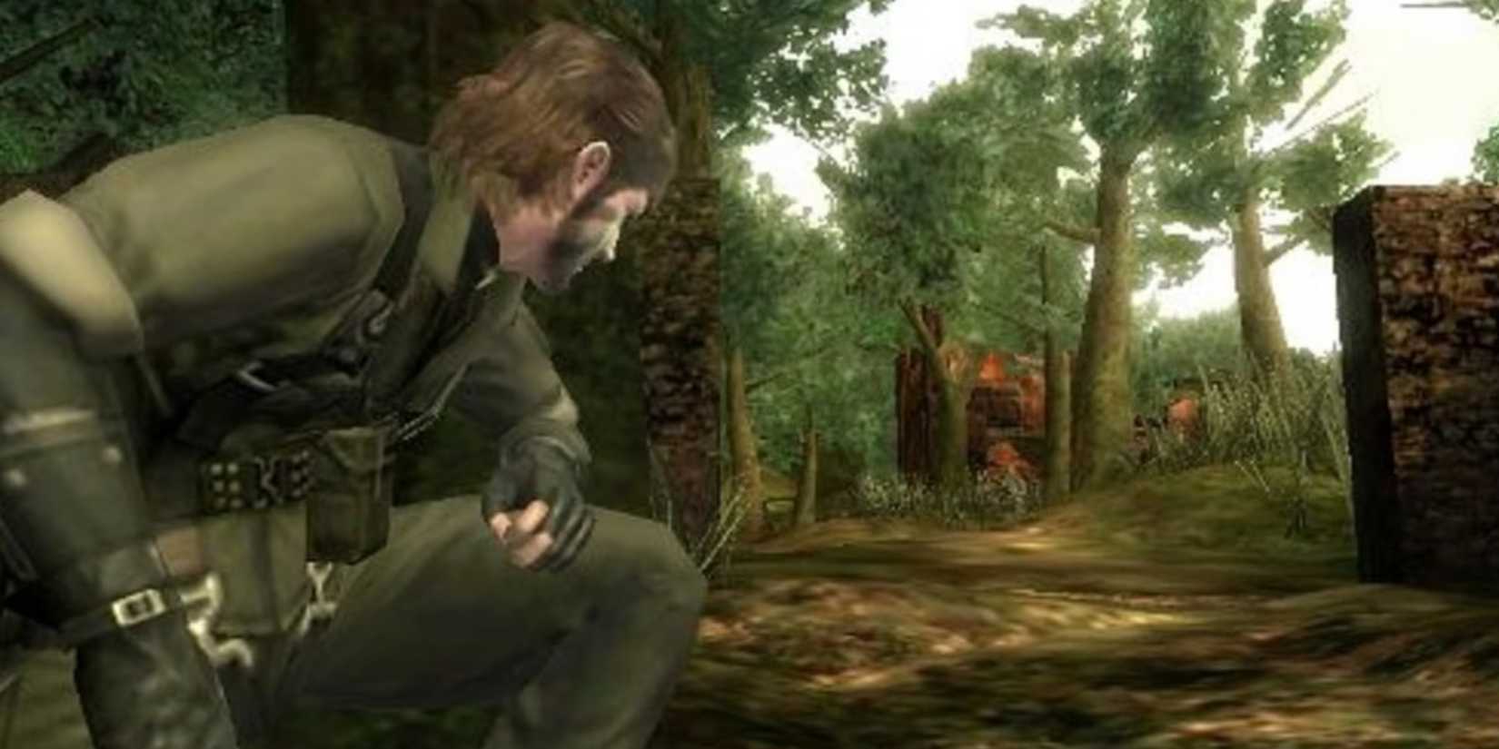 The naked snake covering a tree in a slope in a tree in a plane in a tree to 3D snake eater.