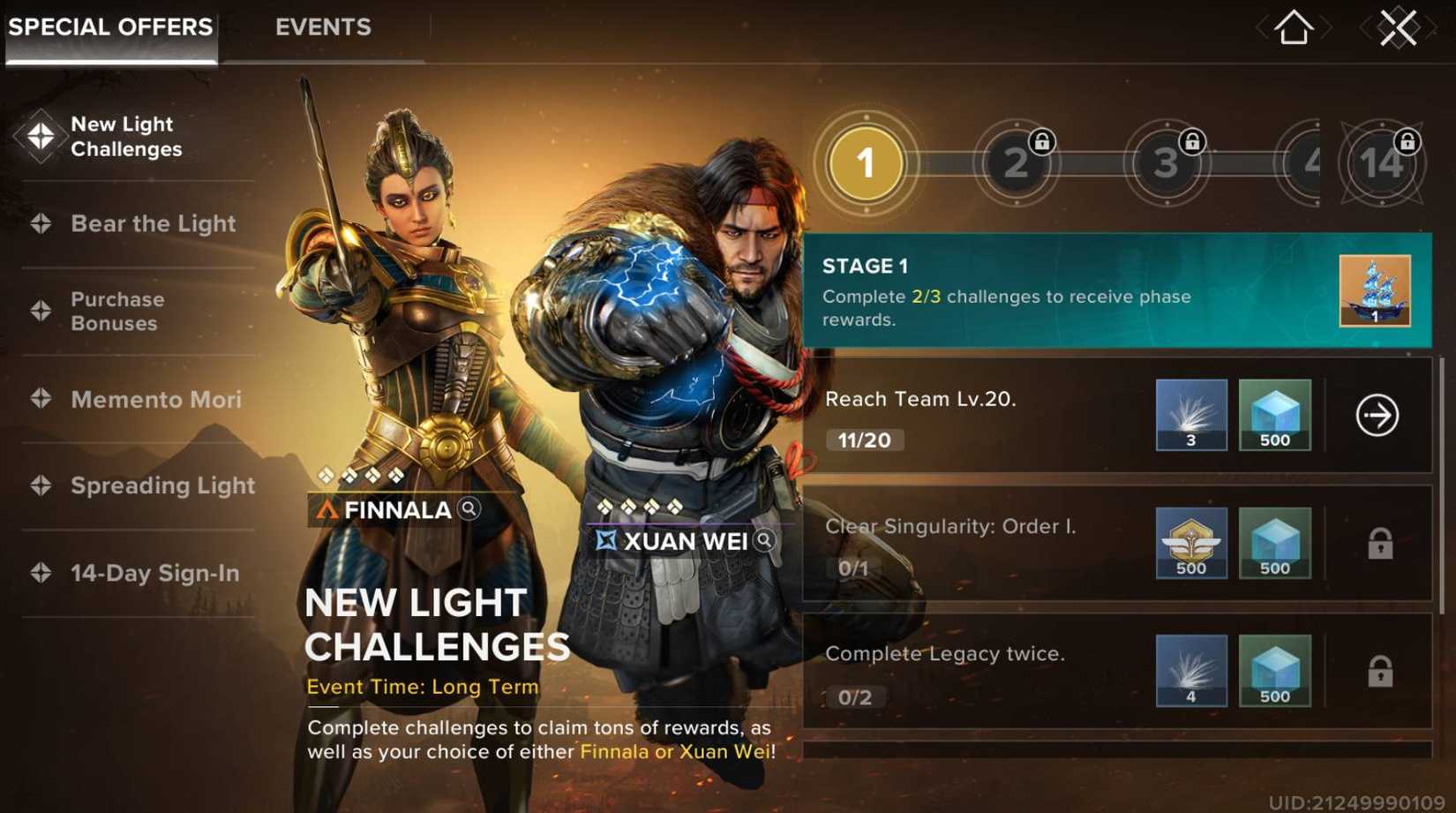 New Light Challenges Event Guide - Destiny: Rising