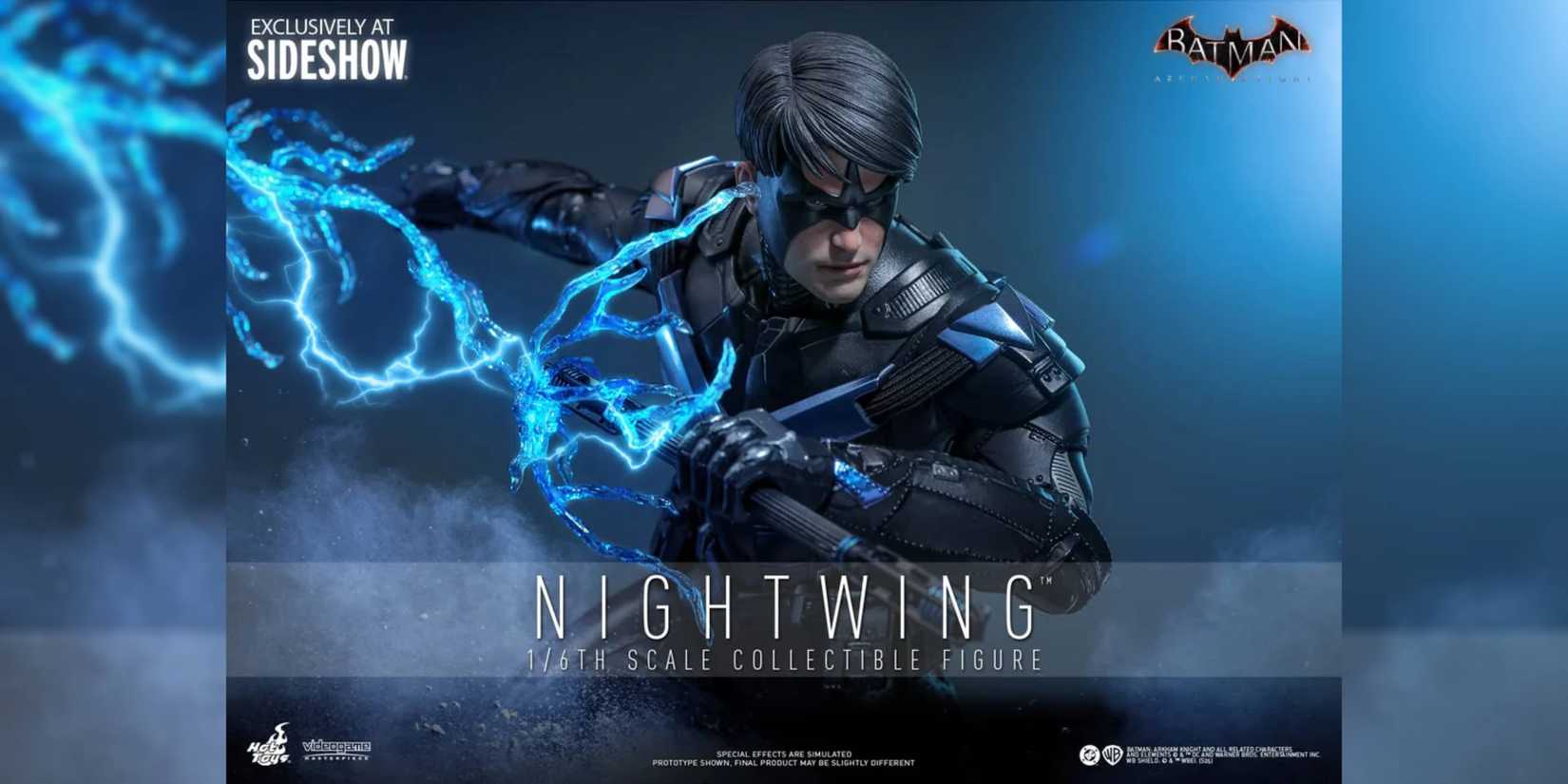 Batman: Arkham Knight Nightwing 1/6th Scale Hot Toys Figure Revealed, image size:1650x825