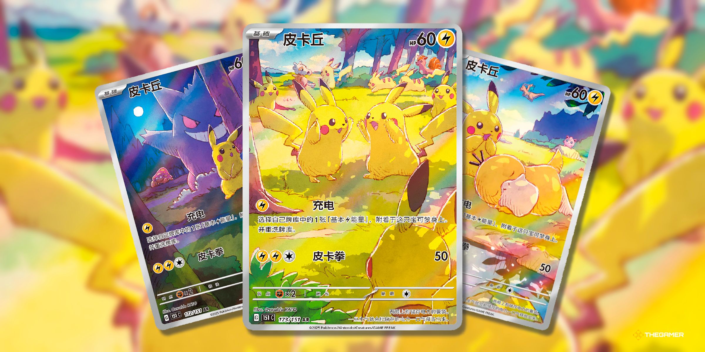 chinese pokemon cards rare S-Chinese) Gengar - Exclusive Art Rare - 0307/07 main image 0
