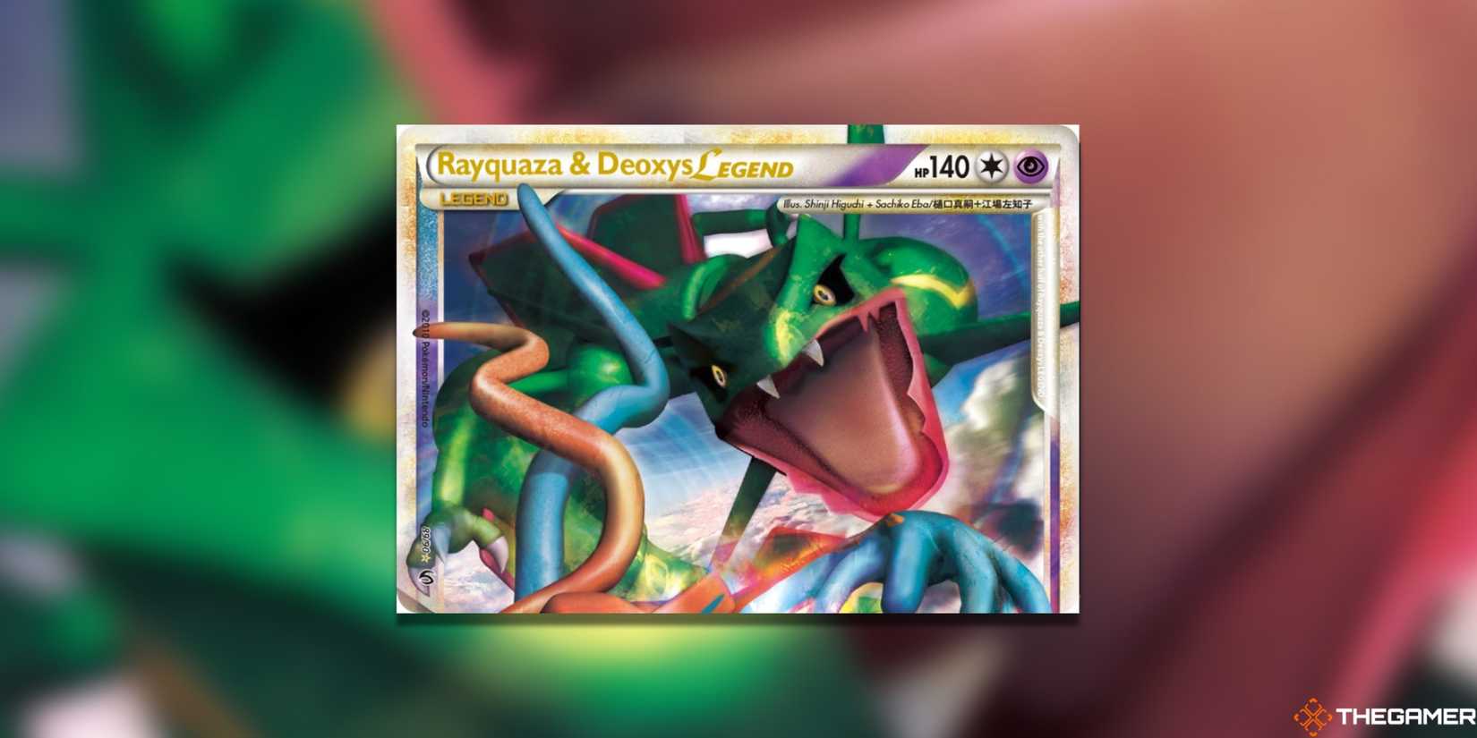 pokemon rayquaza and deoxys legend card Rayquaza & Deoxys Legend (Top) 89/90 Holo Ultra Rare HGSS Undaunted Pokemon  Card NM