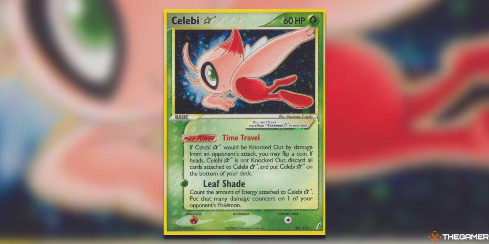 rare celebi card Pokemon Card ARS9 Celebi Lv.14 No.251 Old Back Holo Rare 2000 Japanese