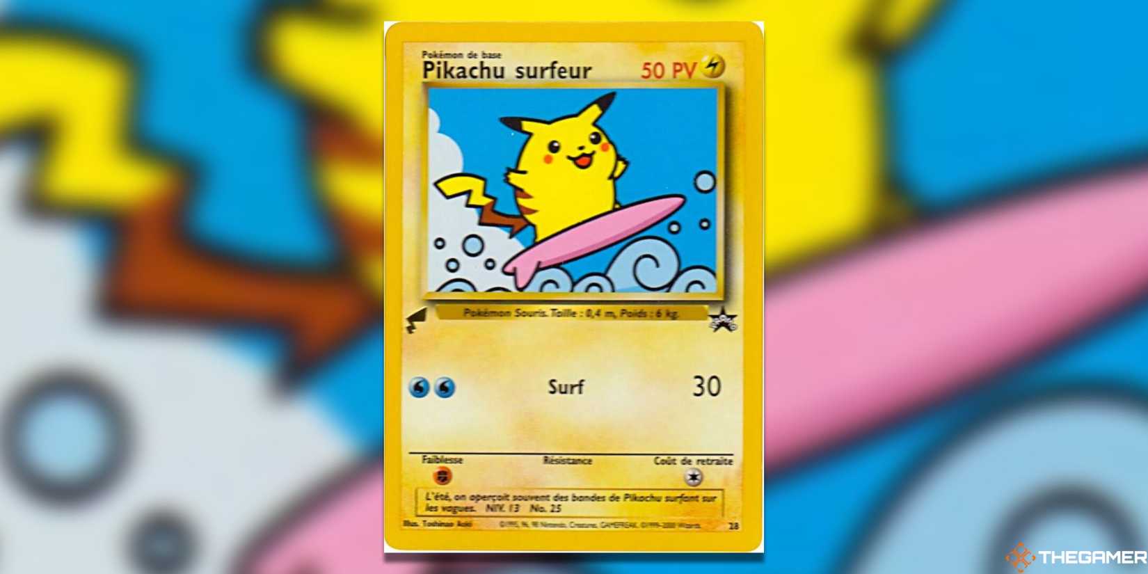 is the surfing pikachu card rare Captured in a crystal Big waves for the big