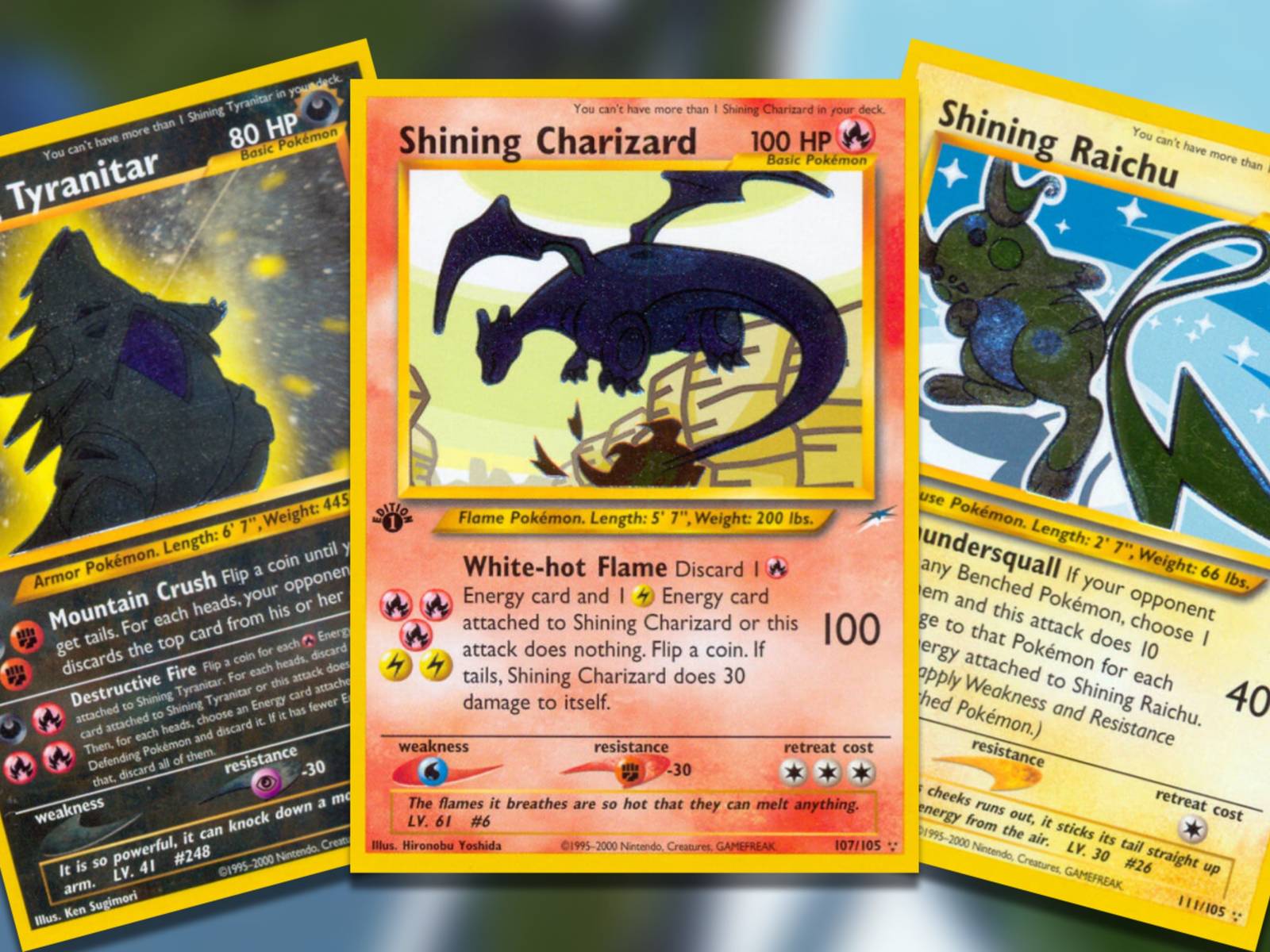 The Most Valuable Shining Cards In The Pokemon TCG The Most Valuable Shining Cards In The Pokemon TCG