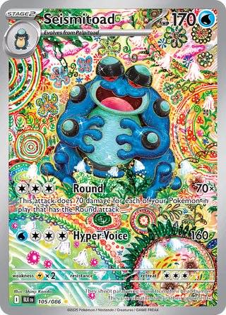 Seismitoad Is Currently The Third Most Valuable Card In Pokemon TCG's Black Bolt Expansion, For Some Reason Seismitoad Is Currently The Third Most Valuable Card In Pokemon TCG's Black Bolt Expansion, For Some Reason