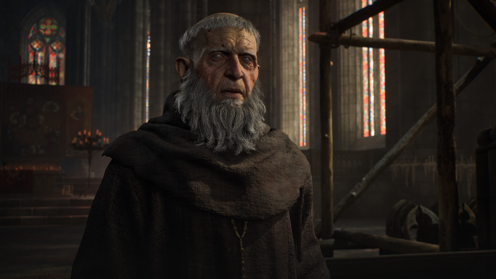 A priest in The Blood of the Dawnwalker.