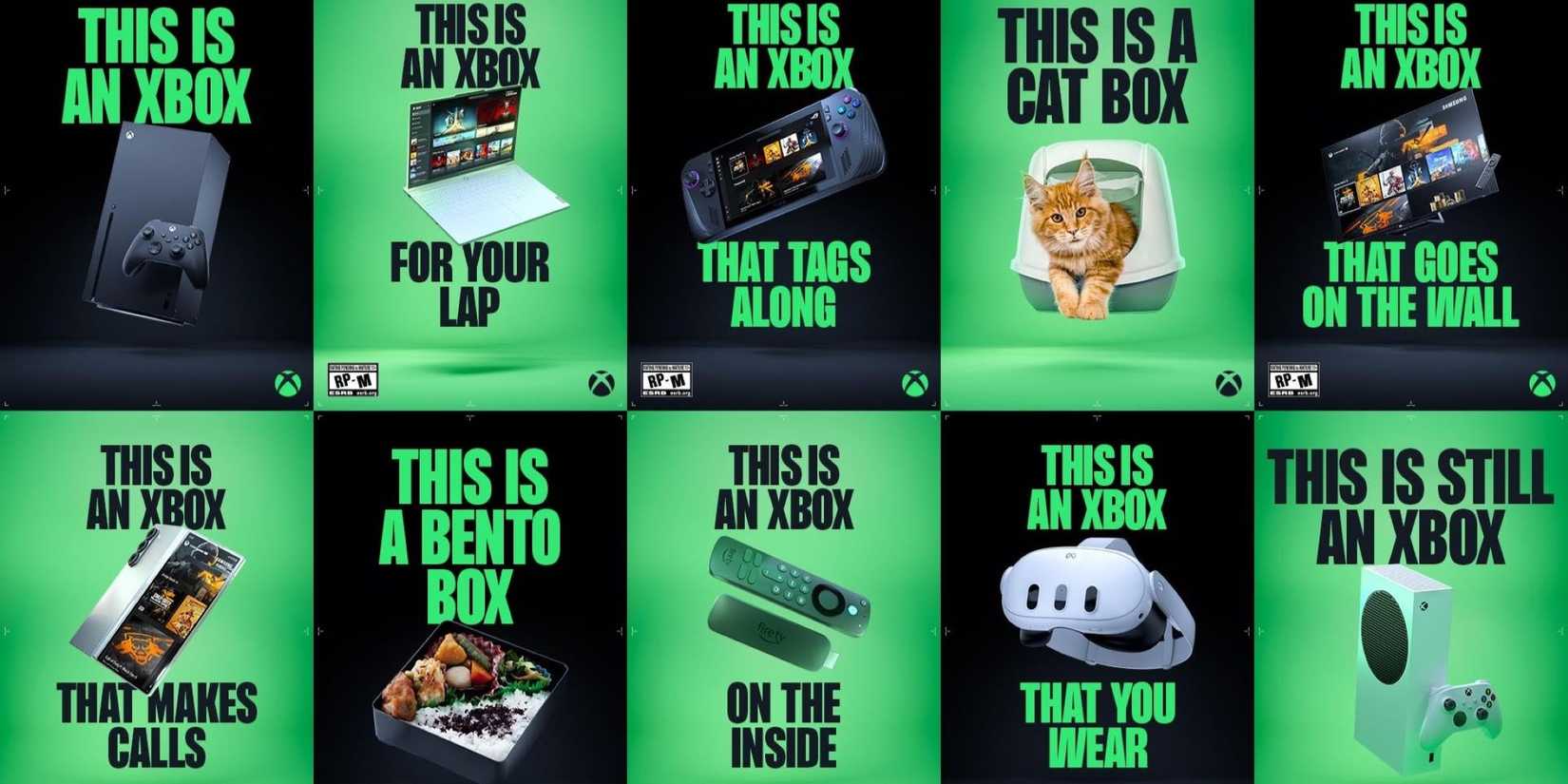 this is an xbox ad campaign.