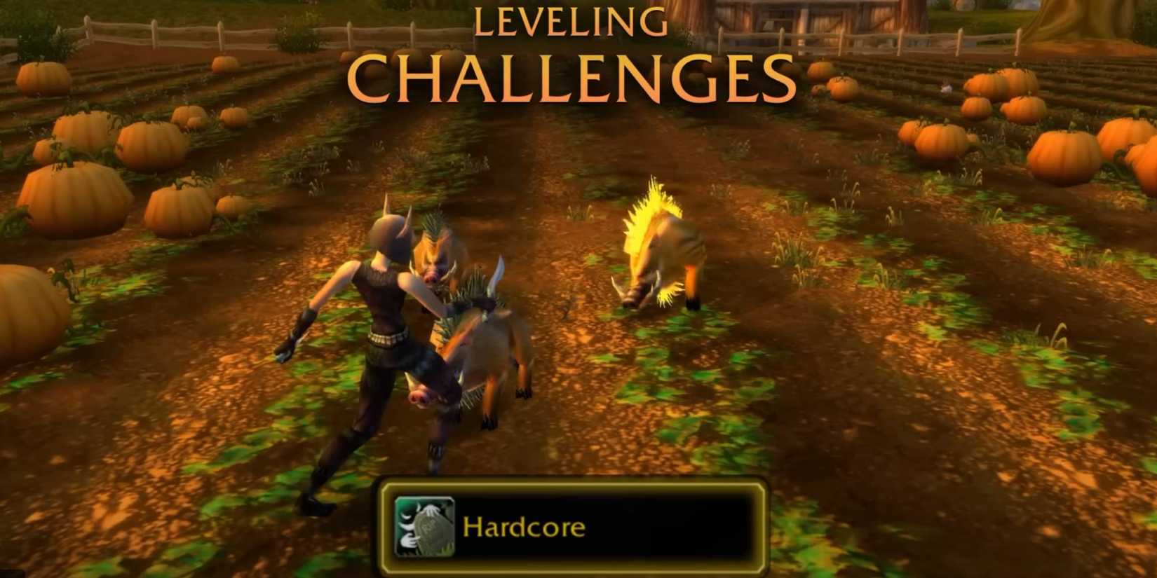 Turtle Wow's leveling challenges, hardcore tier.